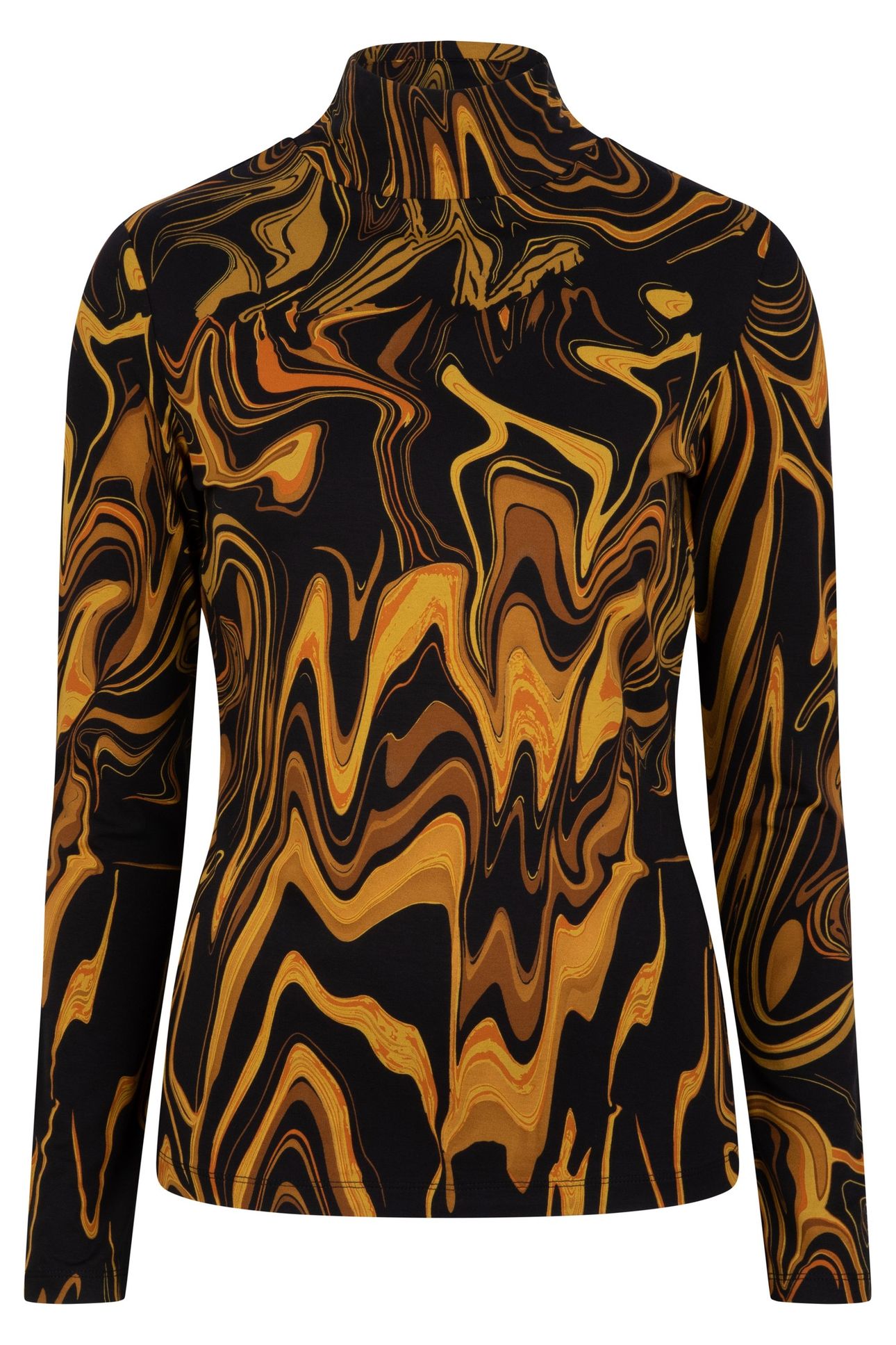 TOP COL SWIRL PRINT PRINT 5