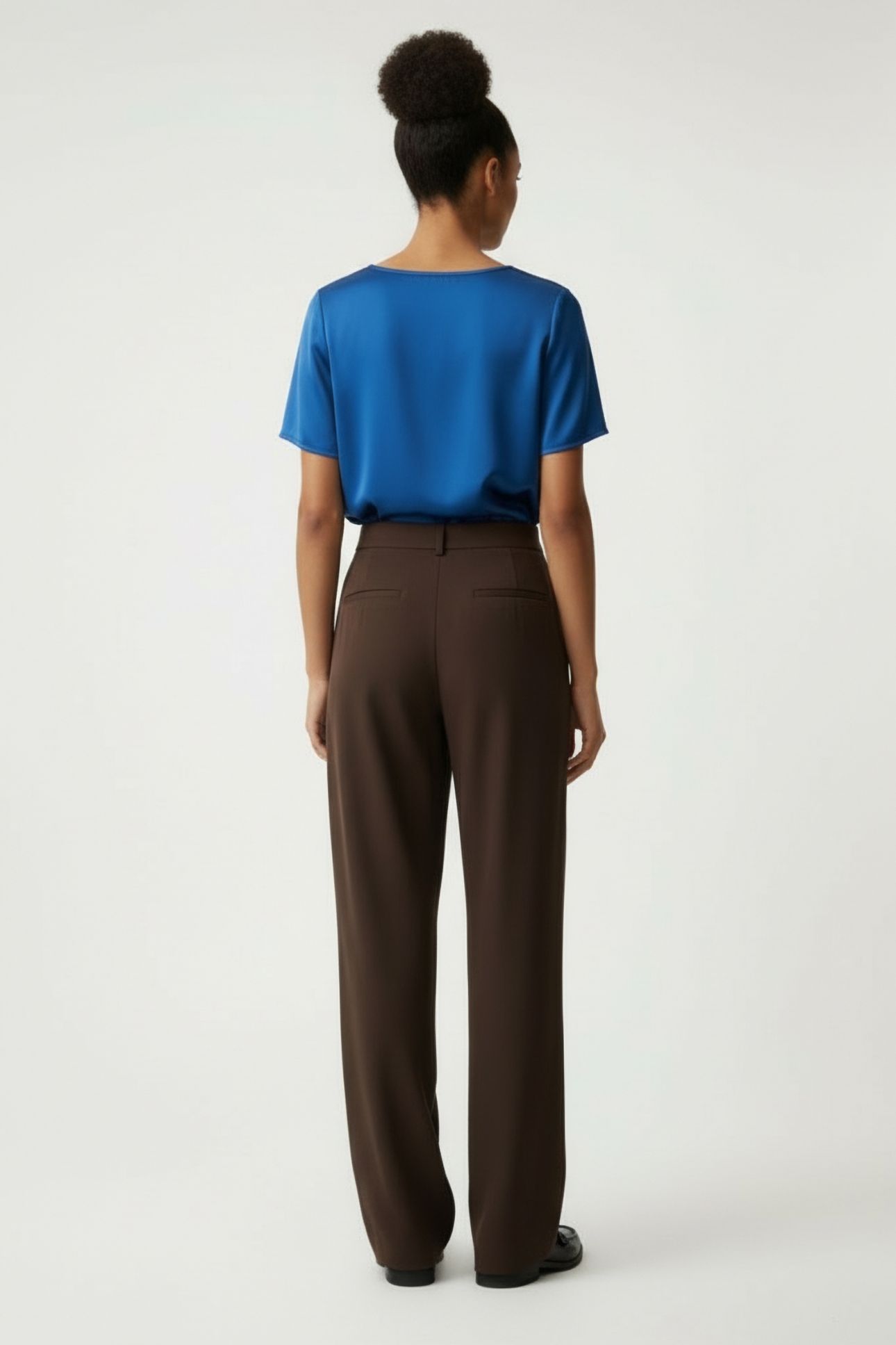 T-SHIRT SILK BLUE 2