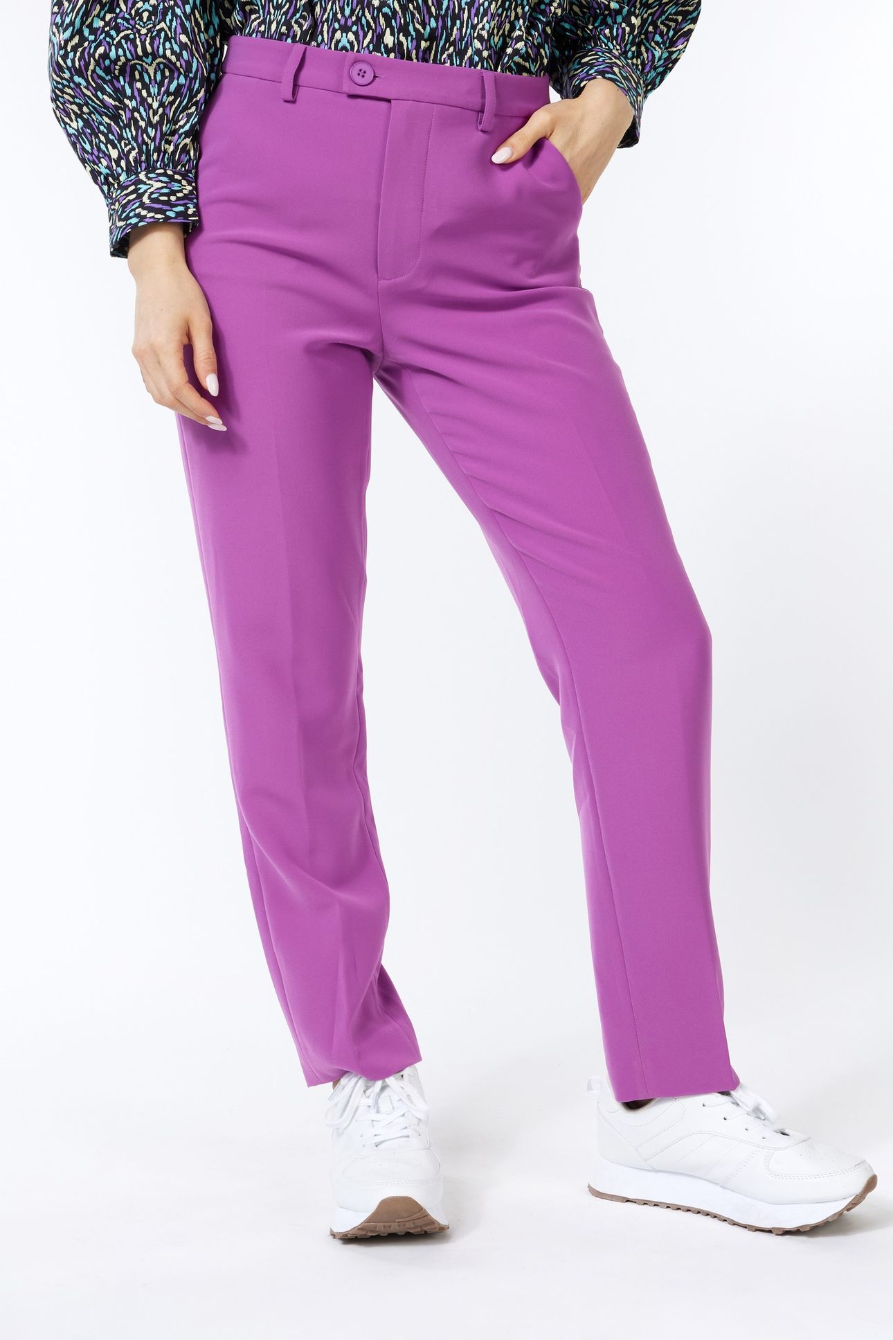 TROUSERS CHINO CITY VIOLET 2