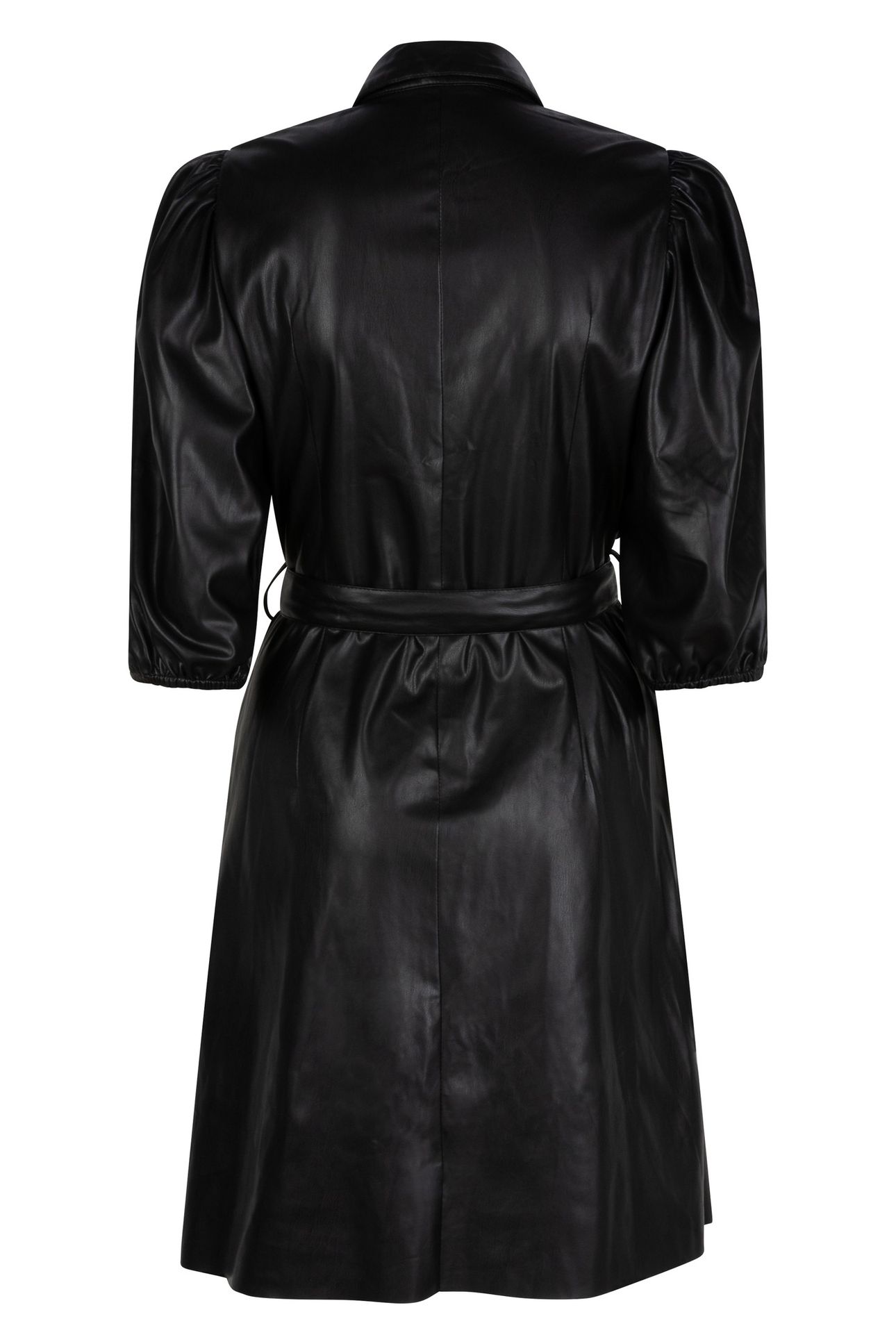DRESS SHORT PU BLACK 6