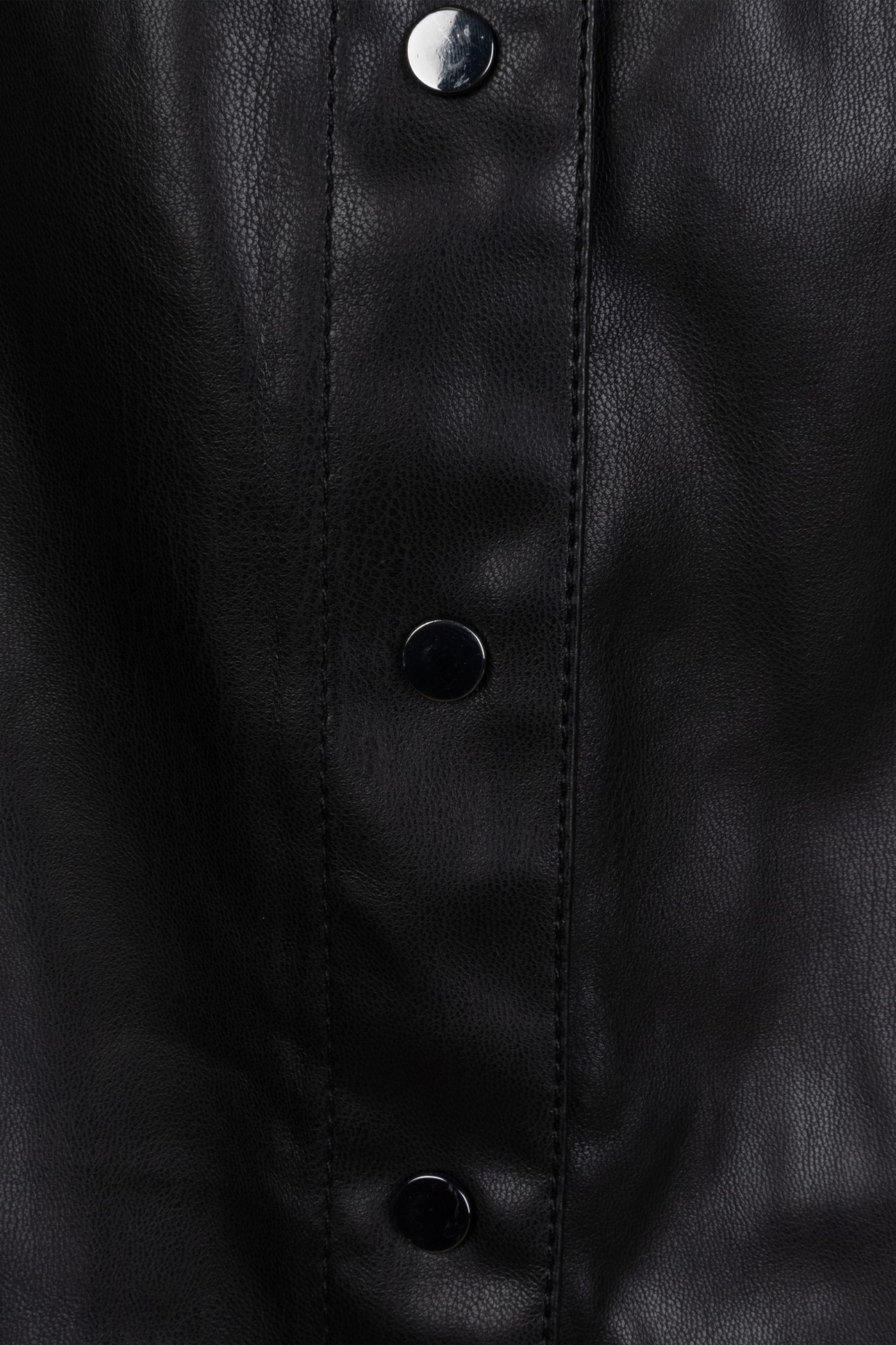 DRESS SHORT PU BLACK 7