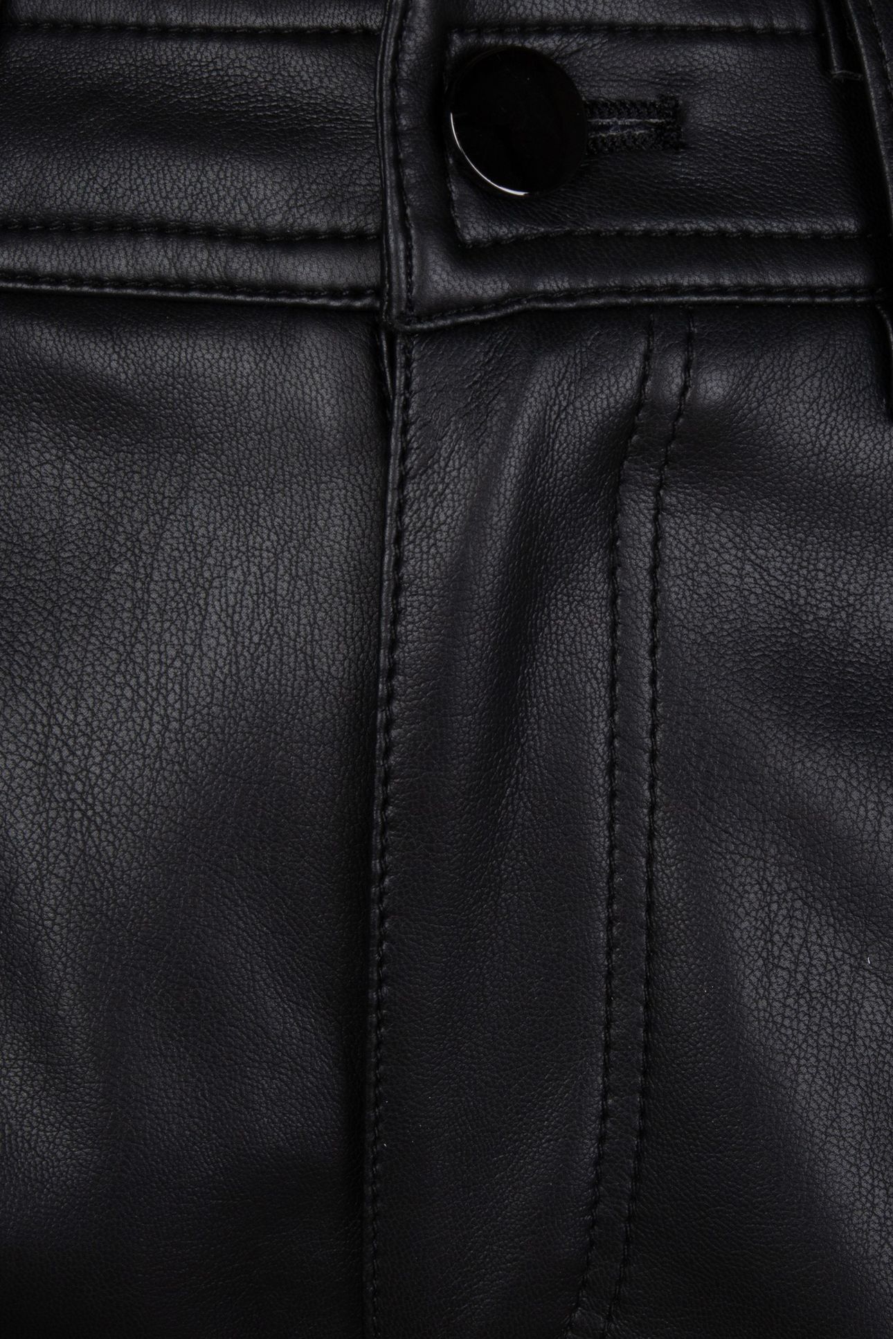 TROUSERS 5 POCKETS PU BLACK 8