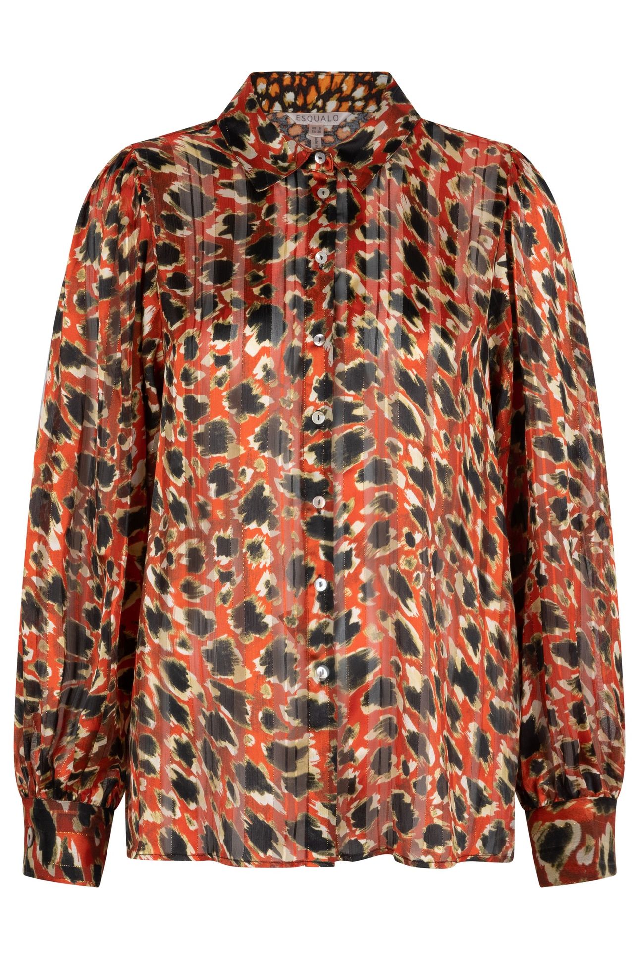BLOUSE BASIC LEOPARD SKINS PRINT 4