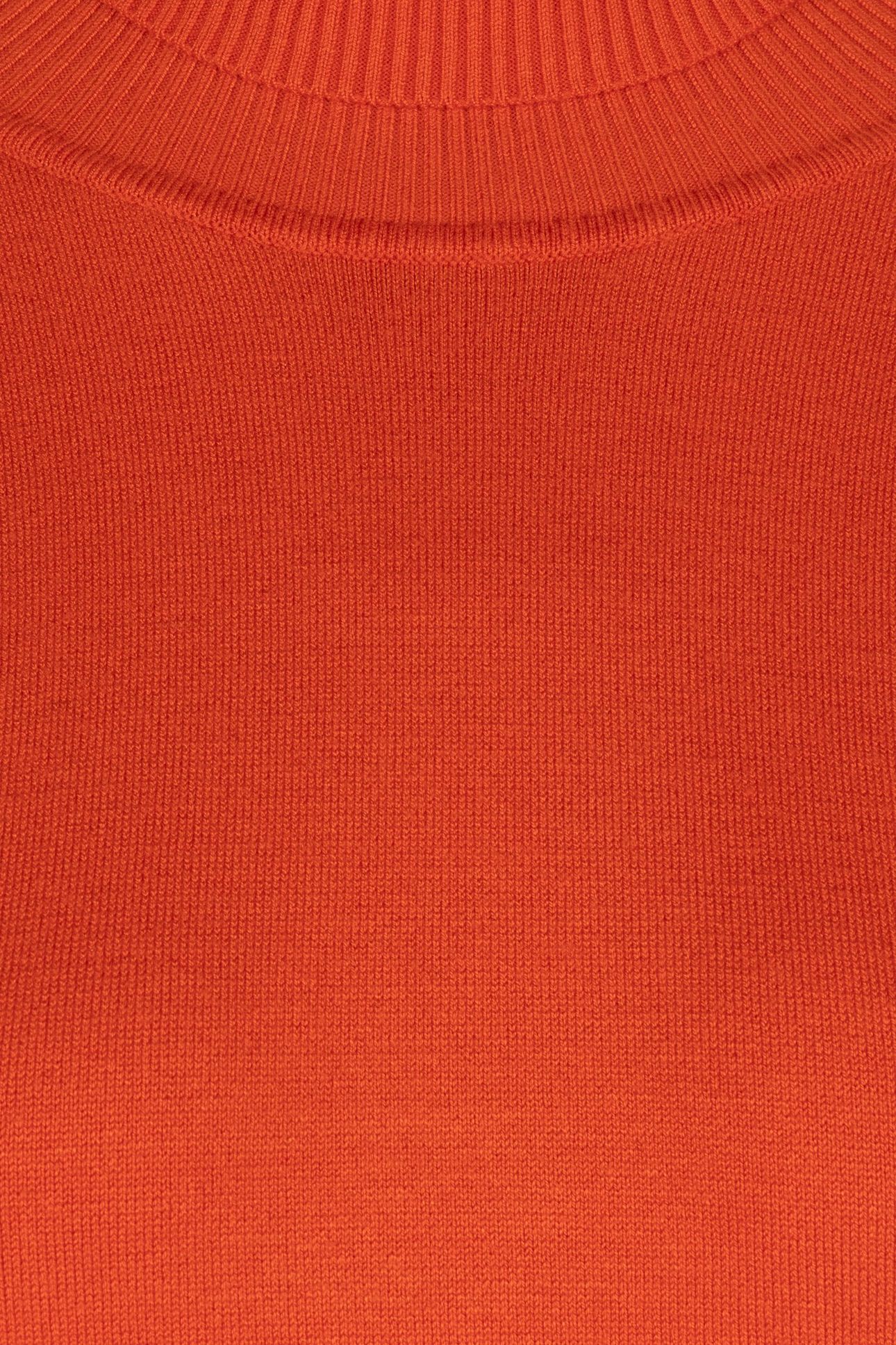 SWEATER RAGLAN COL RED CLAY 7