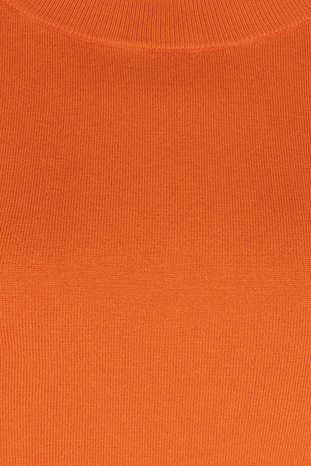 SWEATER BOXY BASIC KNIT PUMPKIN 7