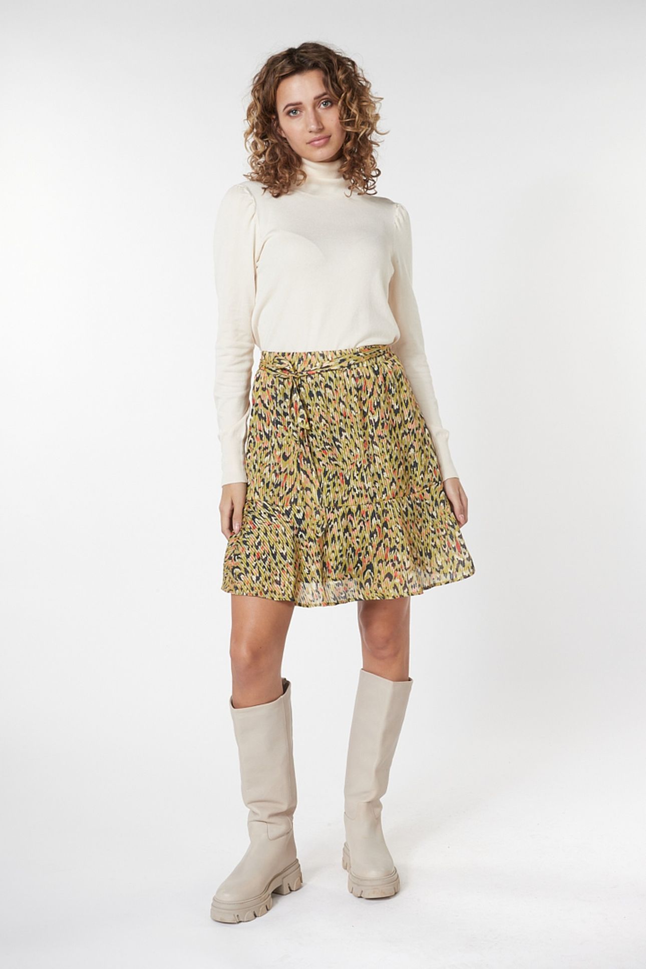 SKIRT UNTAMED ANIMAL PRINT 2