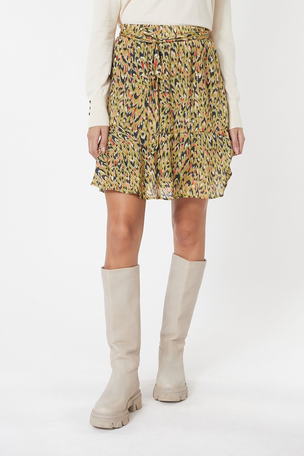 SKIRT UNTAMED ANIMAL PRINT 3
