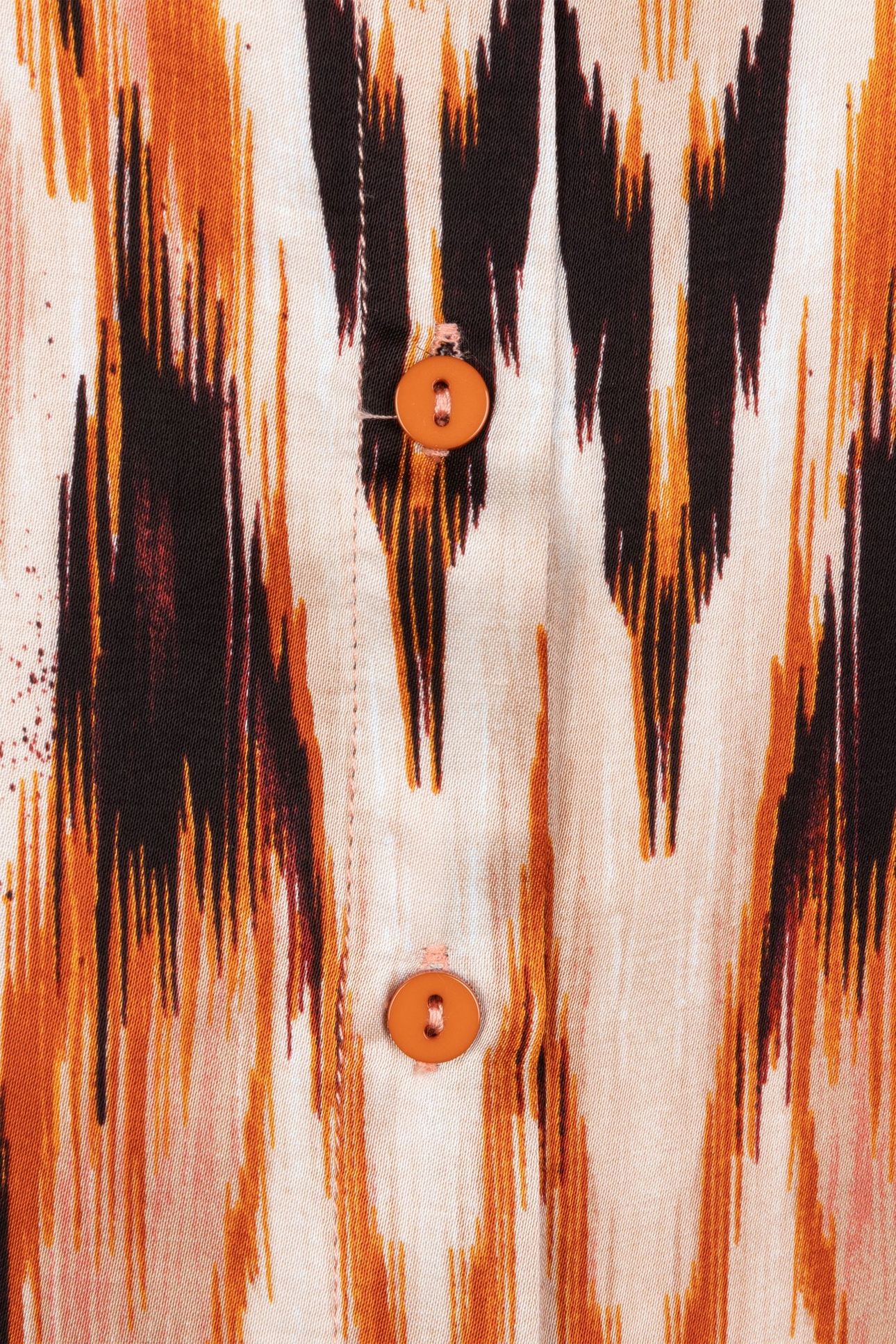 BLOUSE BASIC ETHNIC SKINS PRINT 6