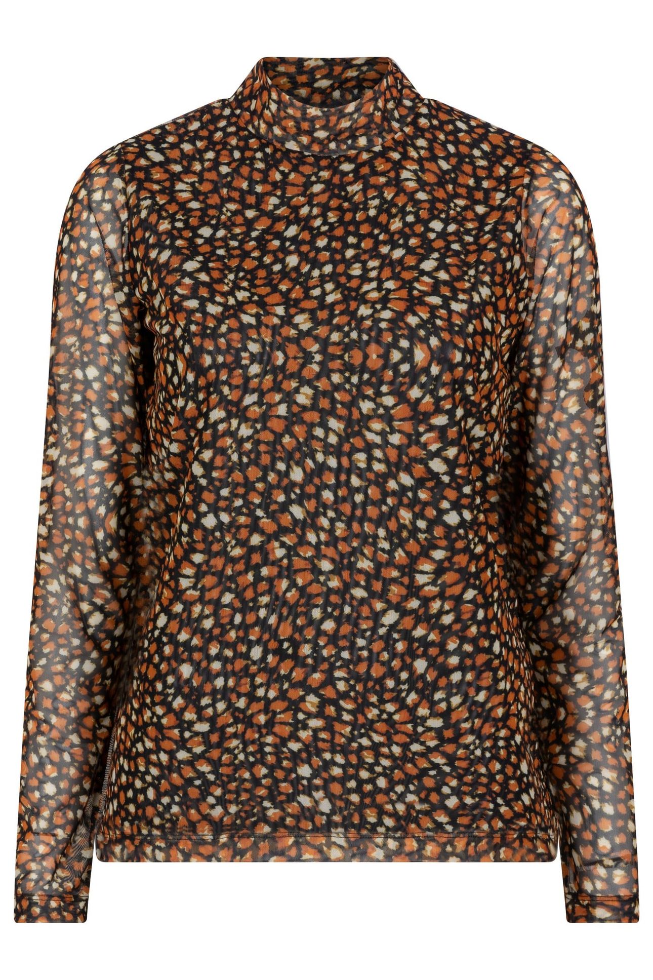 TOP MESH WILD PRINT PRINT 1