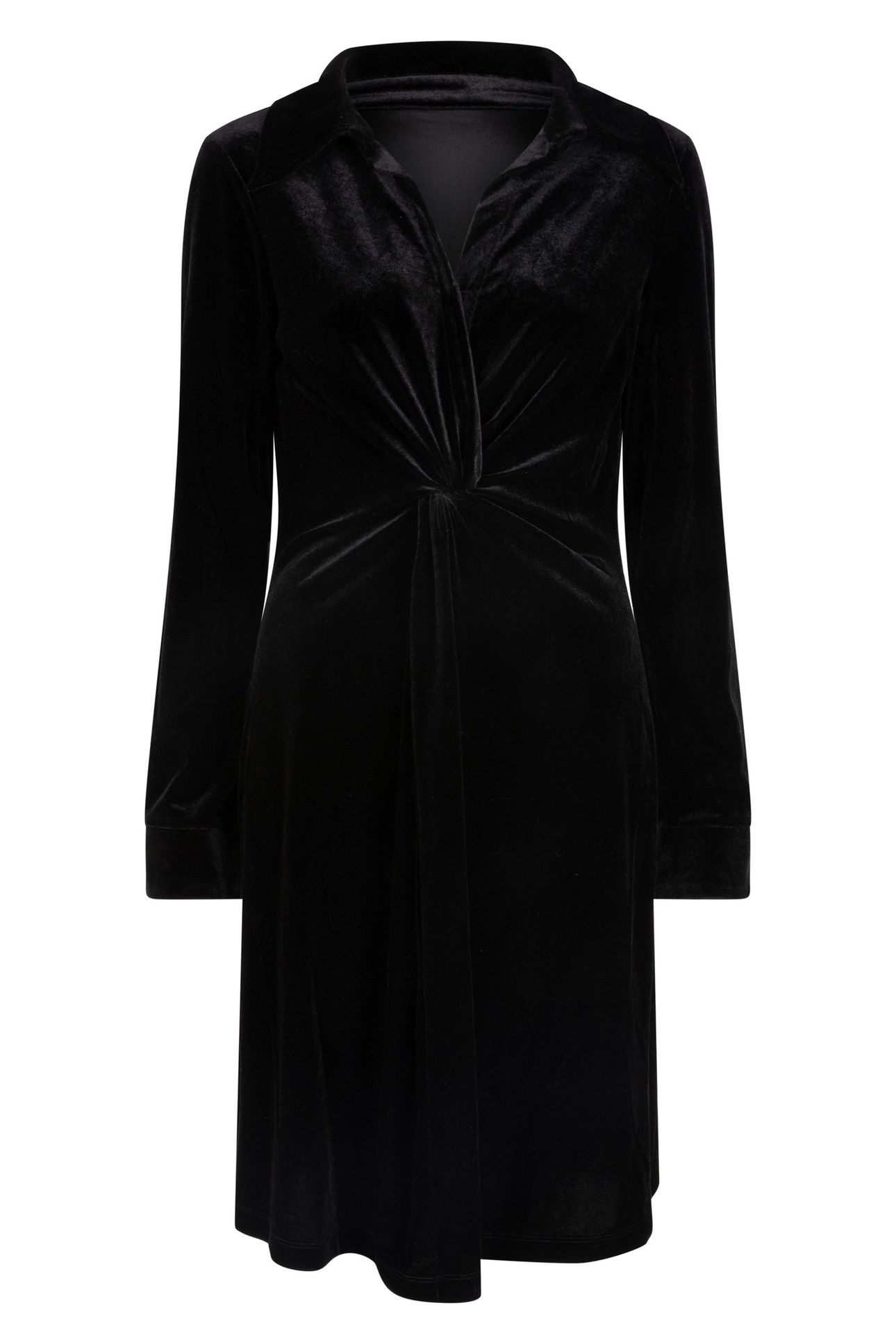DRESS WRAP VELOURS BLACK 5