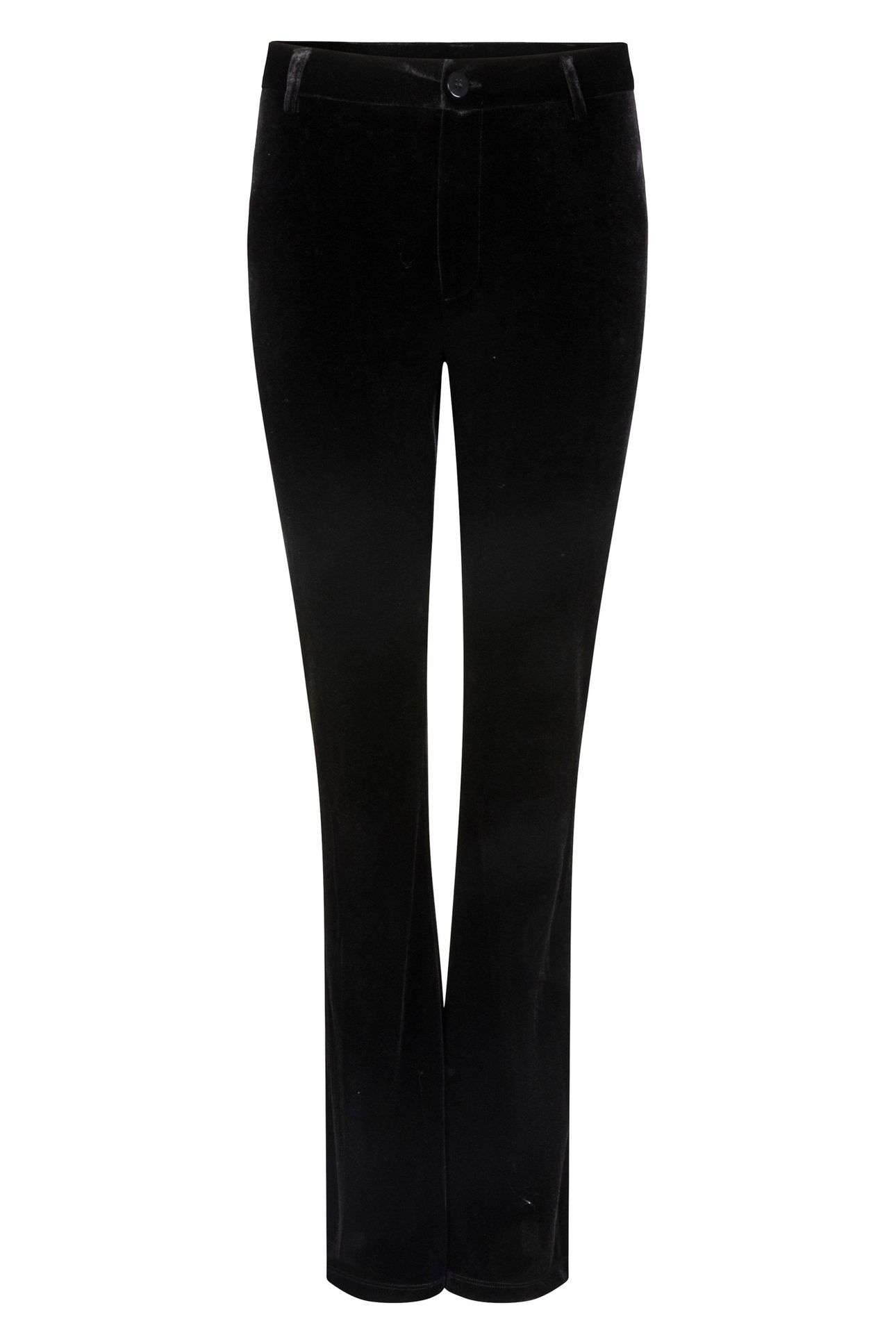 TROUSERS FLAIR VELOURS BLACK 5