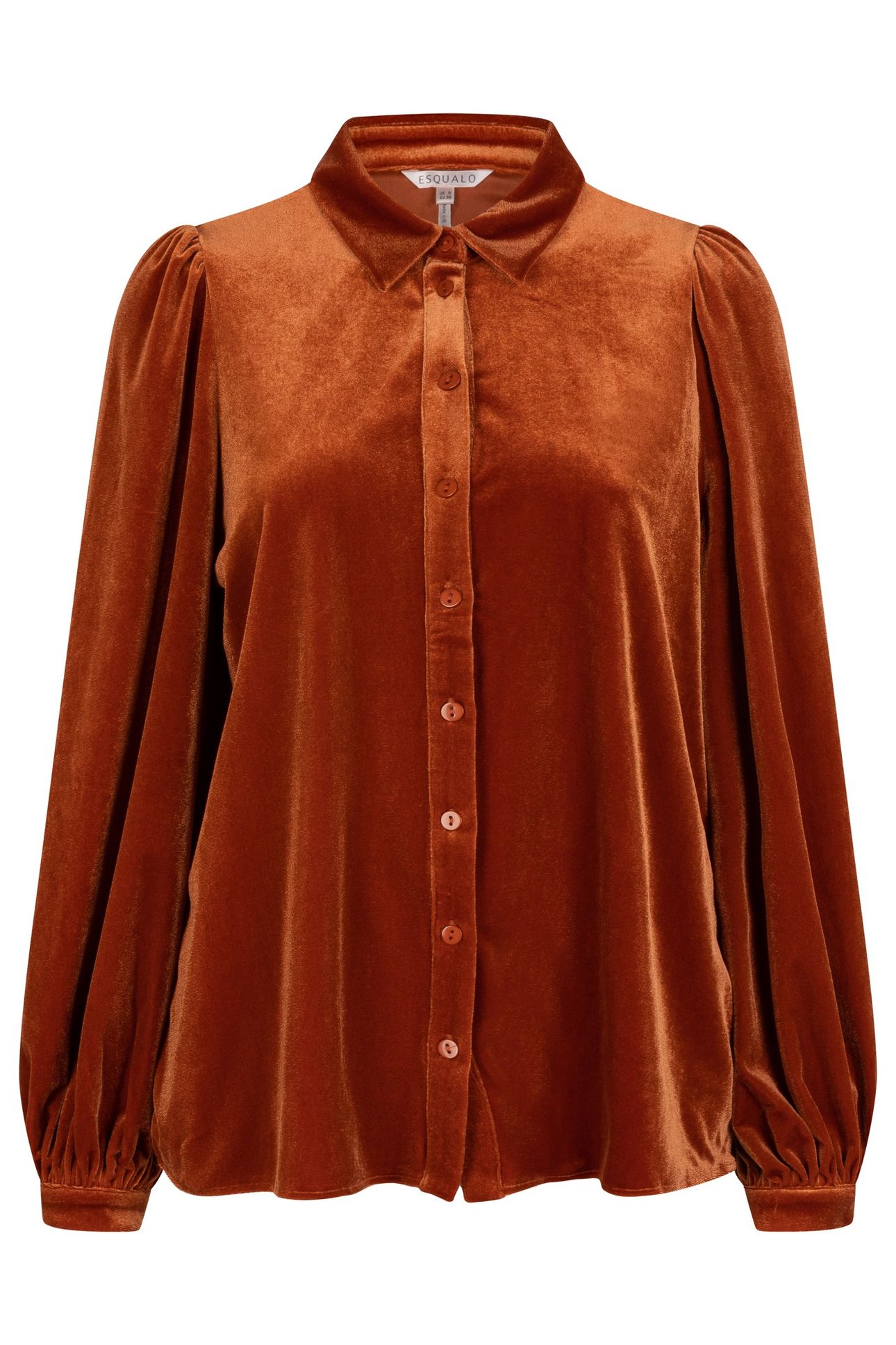 BLOUSE BASIC VELOURS PUMPKIN 5