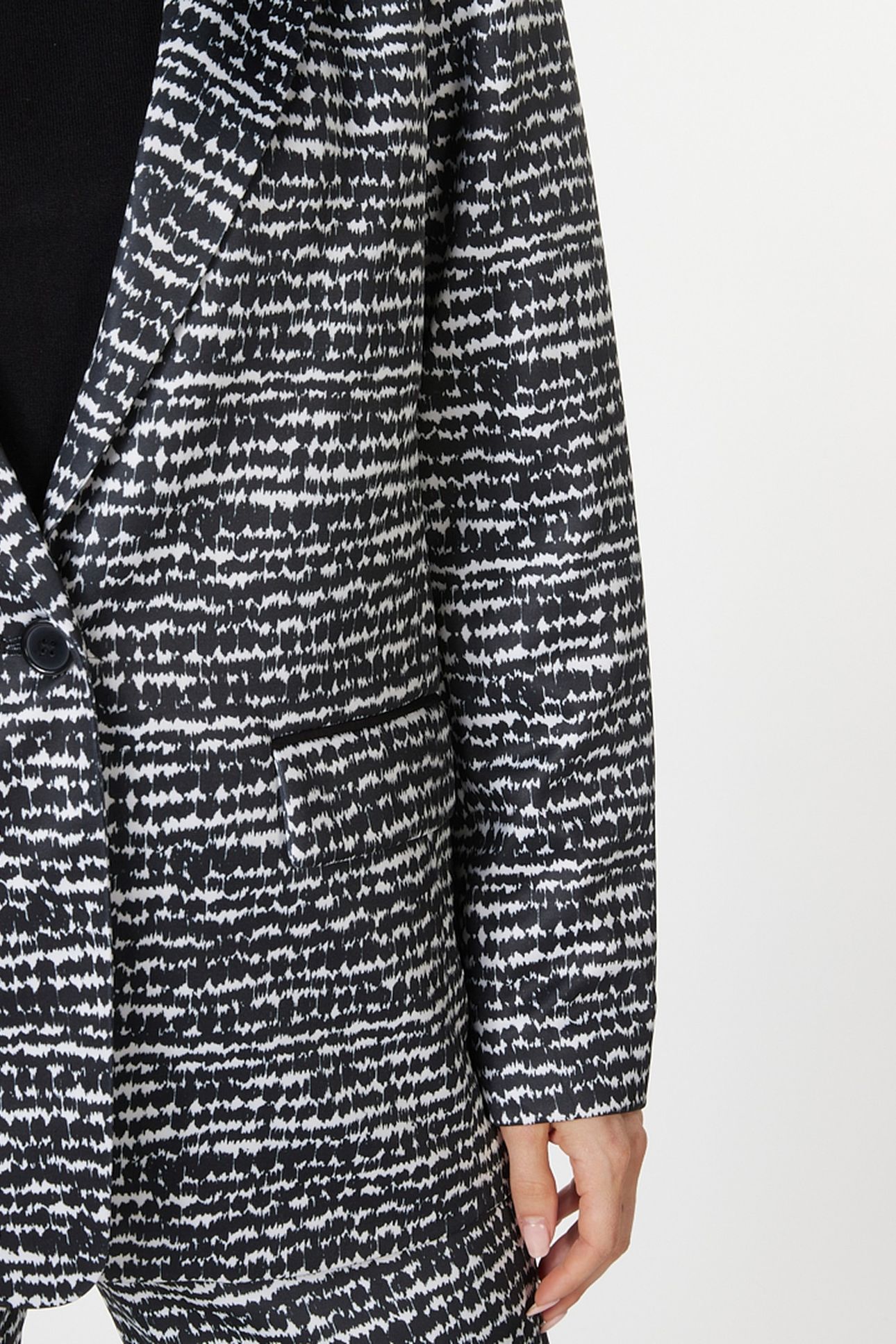 BLAZER GRAPHIC ILLUSION PRINT 6