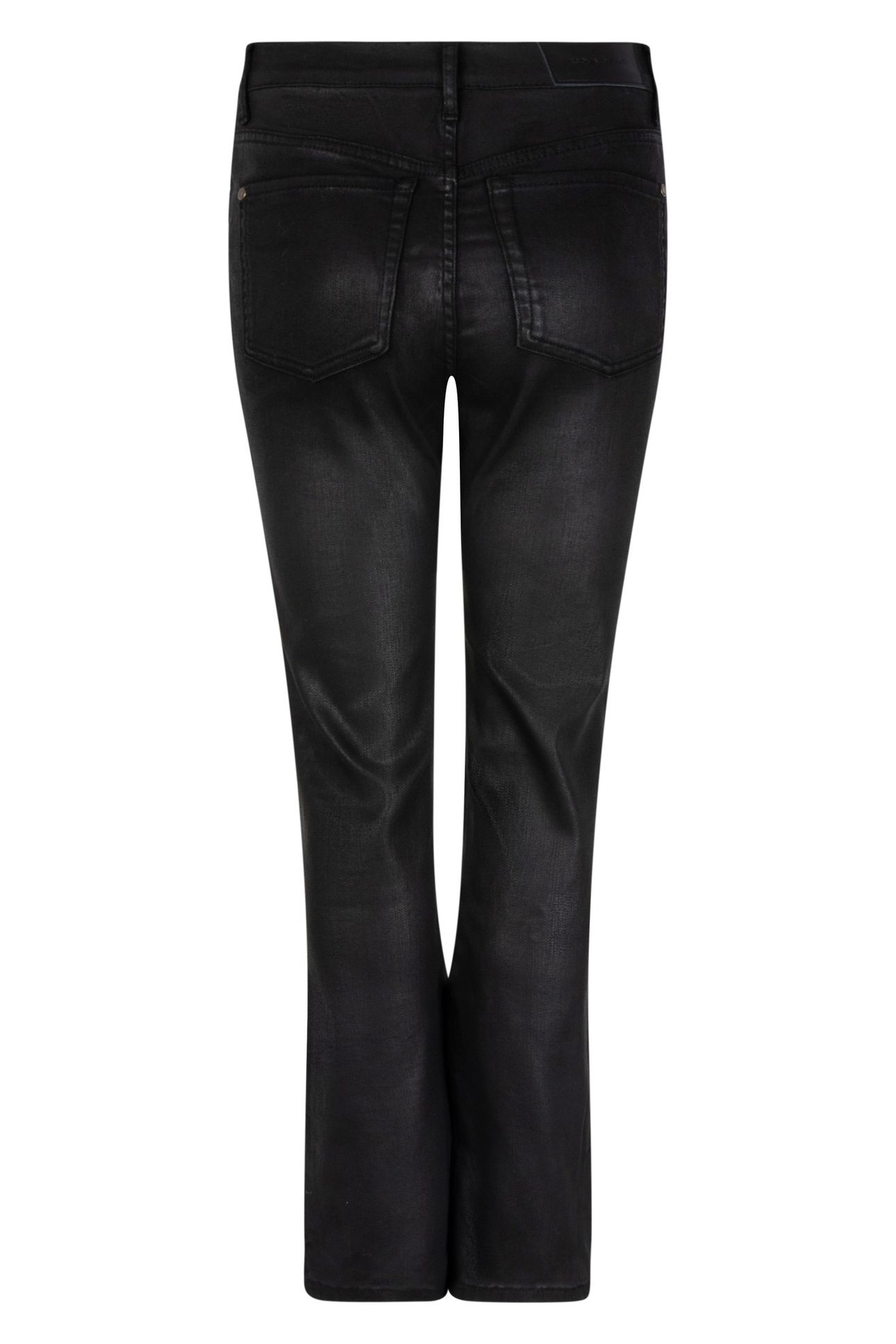 TROUSERS COATED FLAIR BLACK 5
