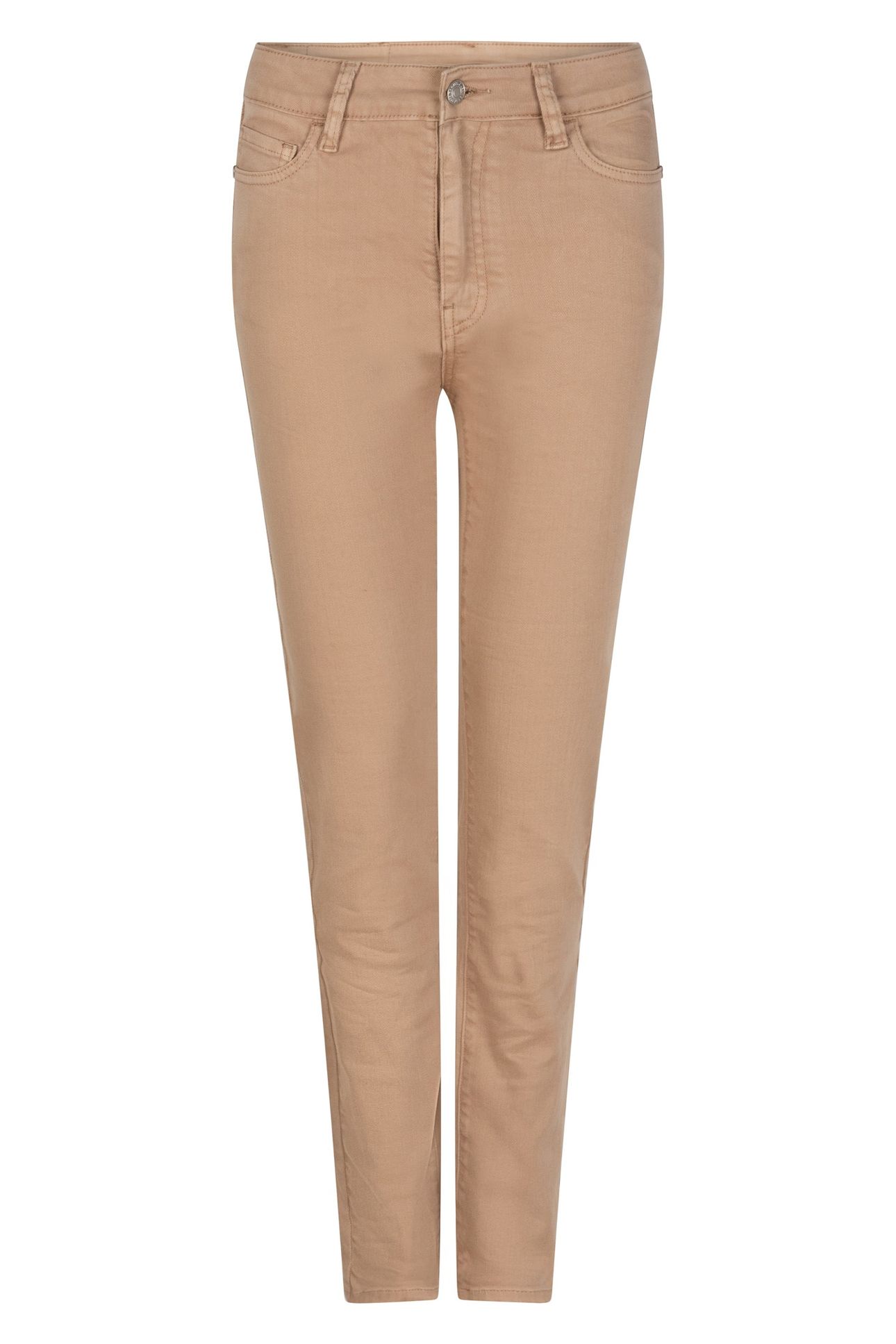 TROUSERS COLORED DENIM BEIGE 4