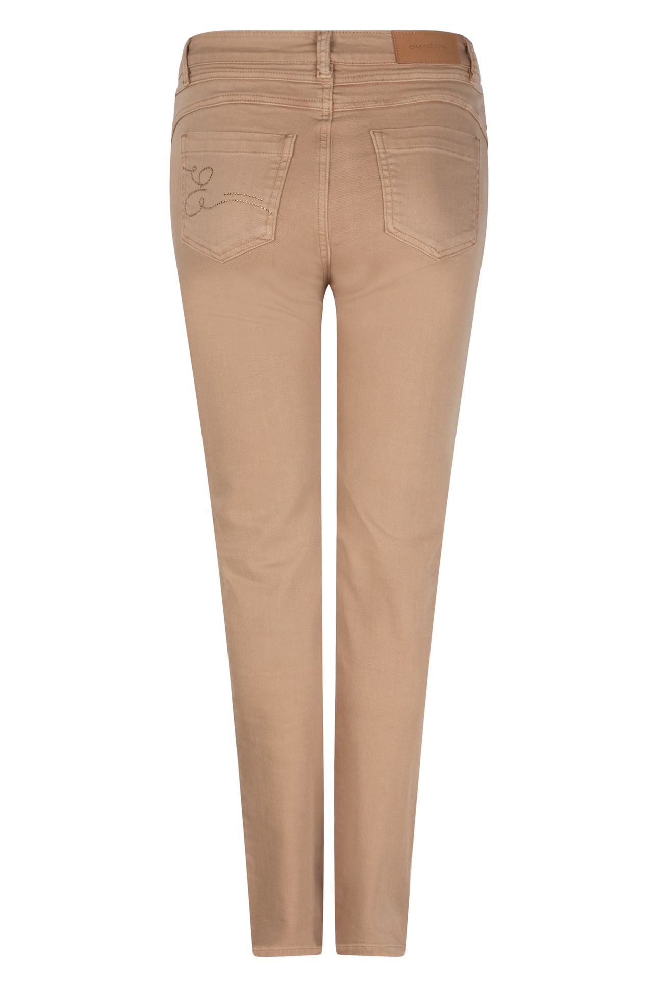 TROUSERS COLORED DENIM BEIGE 5