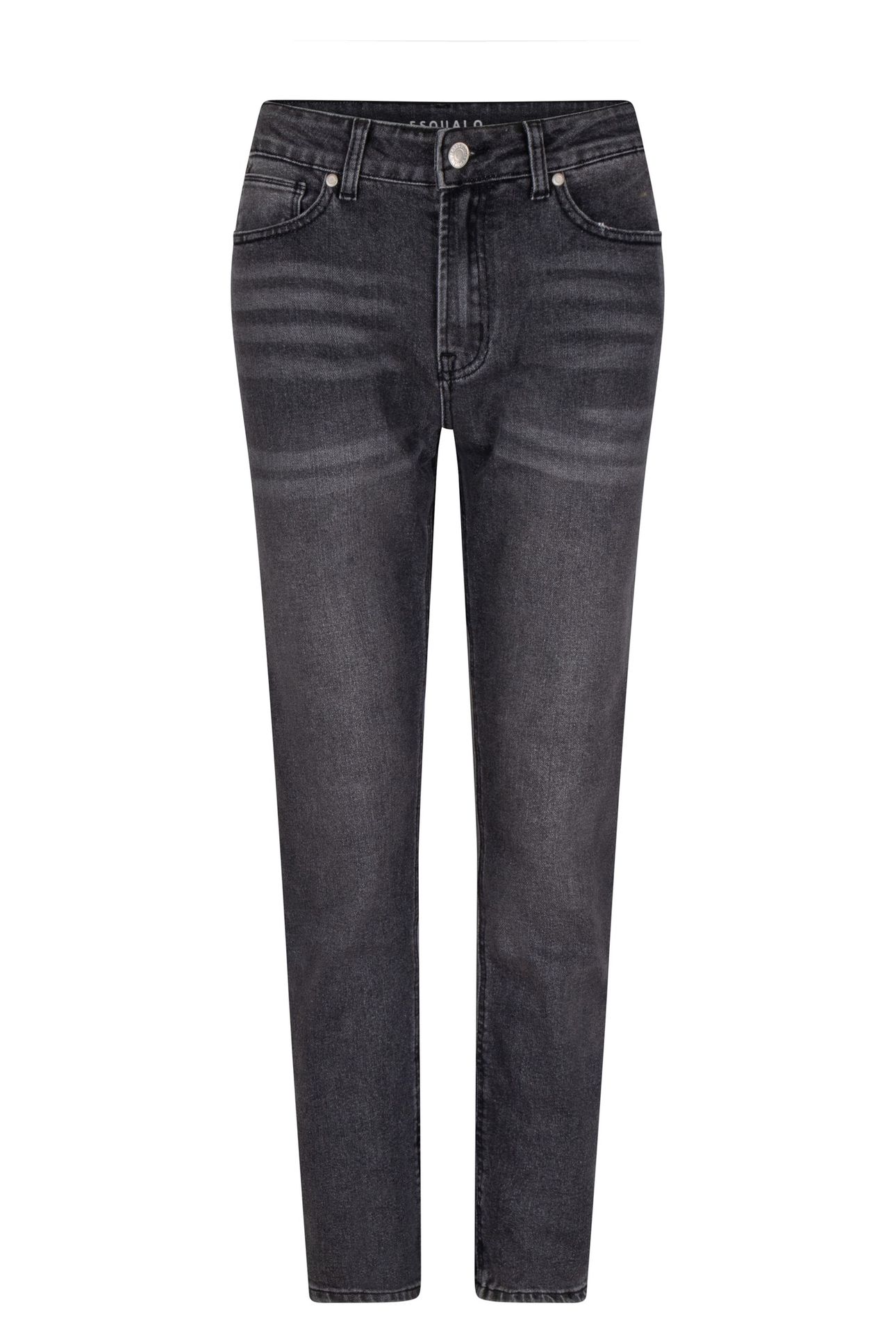 TROUSERS VINTAGE HIGH WAIST JEANS BLACK 4