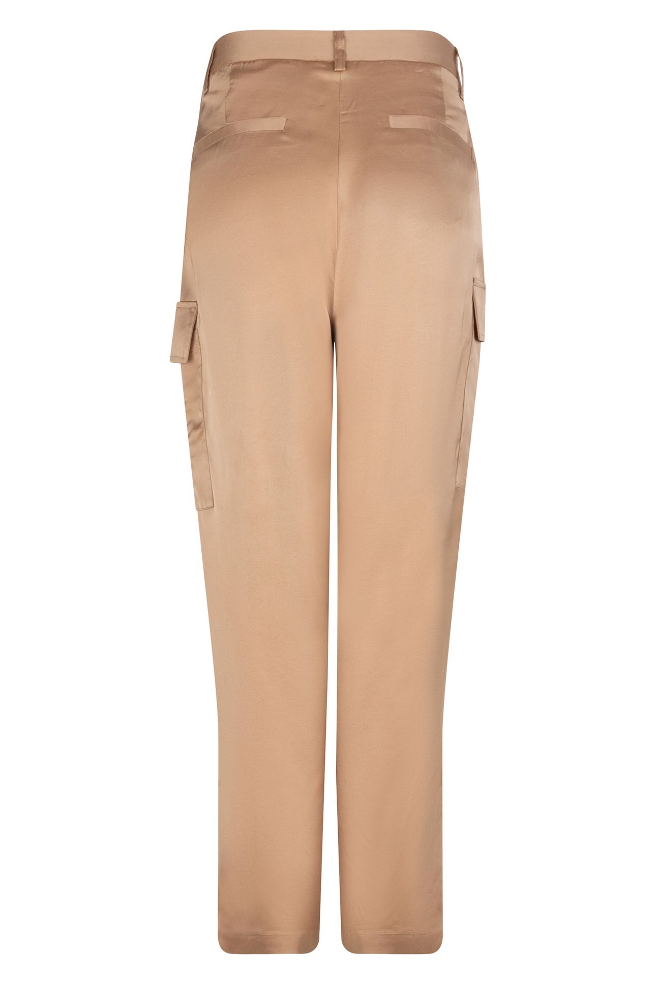 TROUSERS CARGO SATEEN GOLD 5