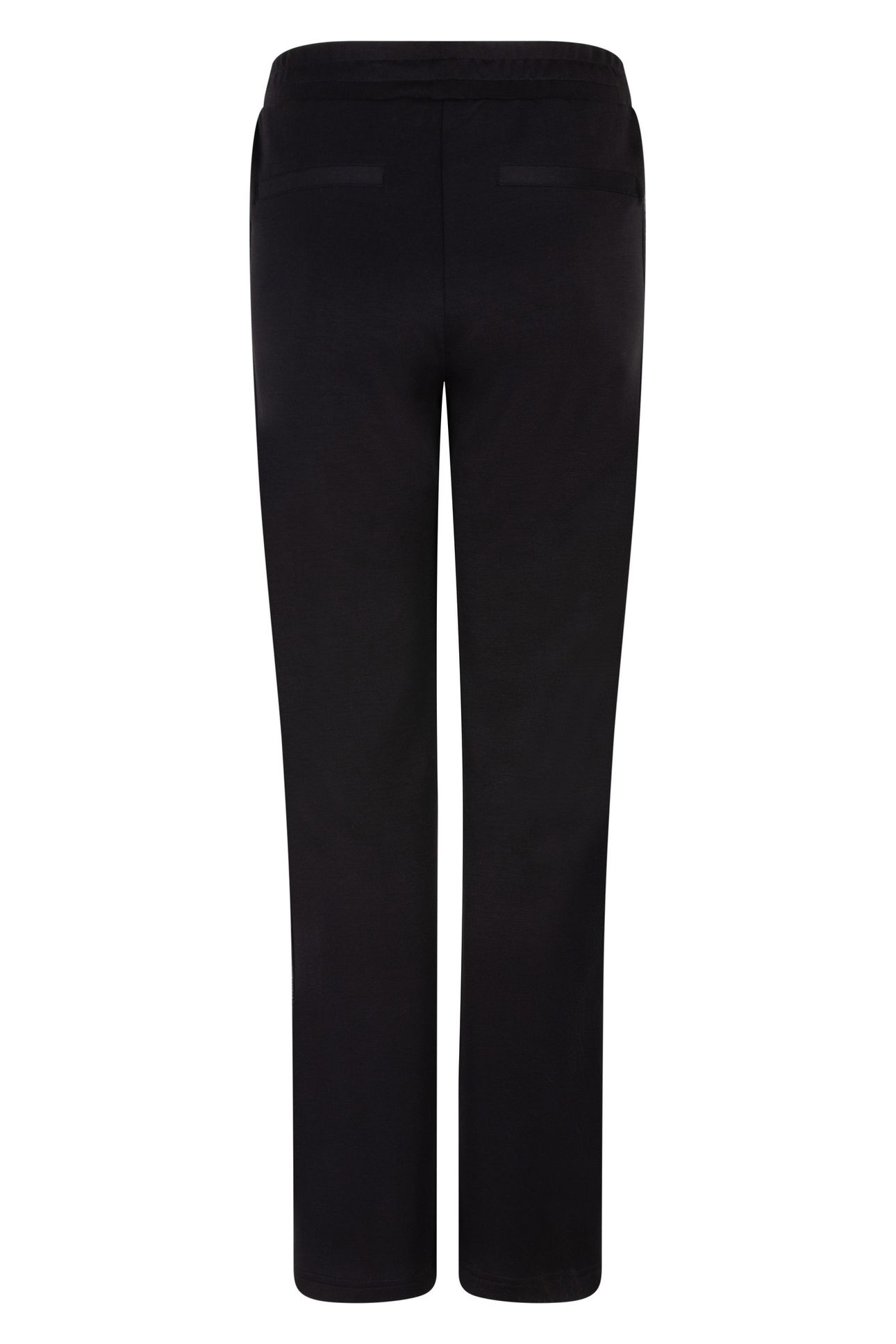 TROUSERS LUREX TAPE MODAL BLACK 5