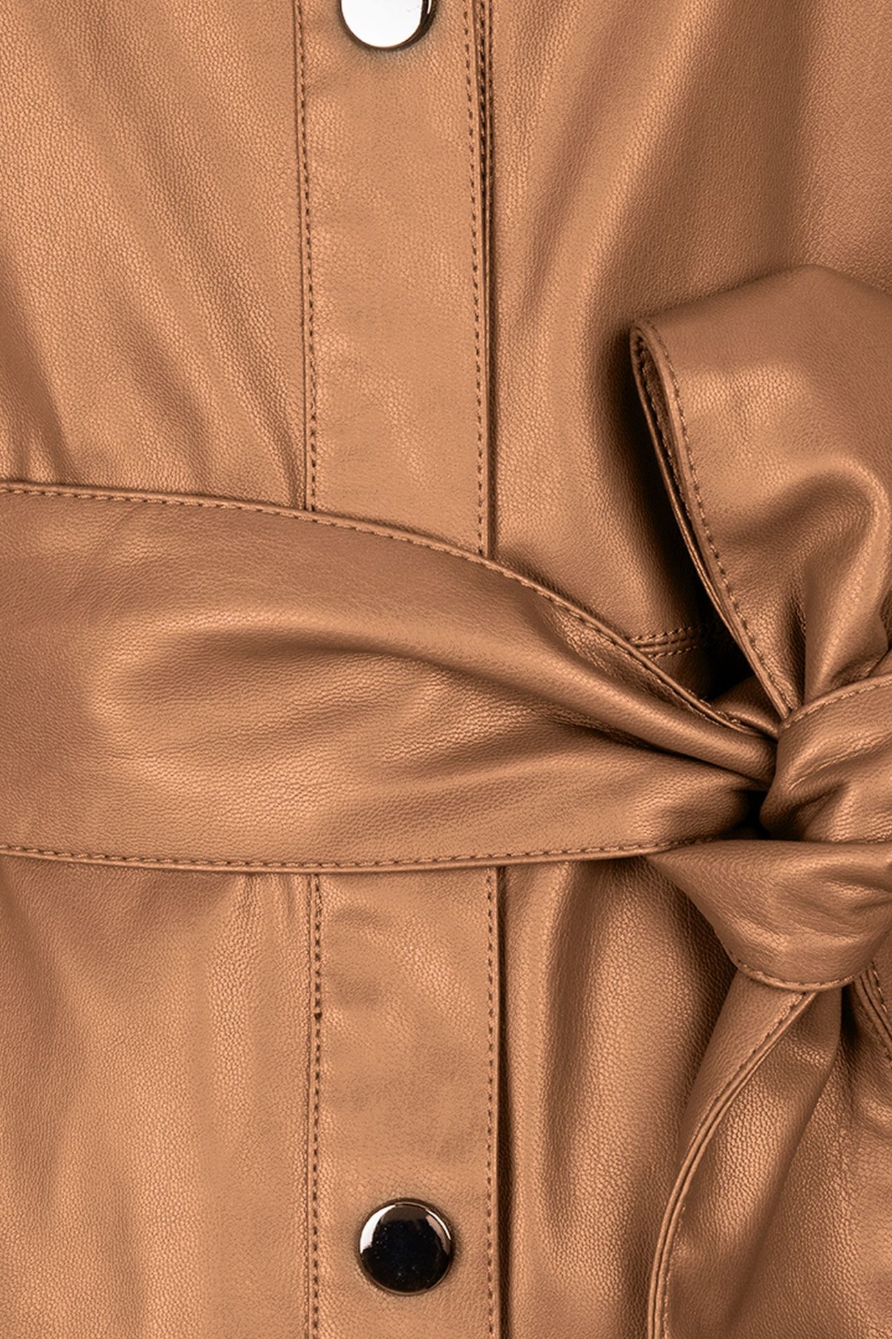 DRESS VEGAN LEATHER BRANDY 3