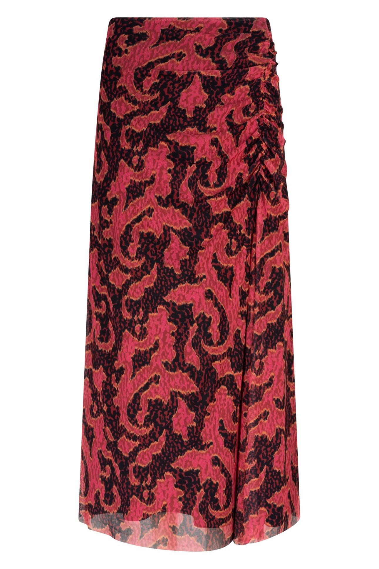 SKIRT MESH MASTERPIECE PRINT 4