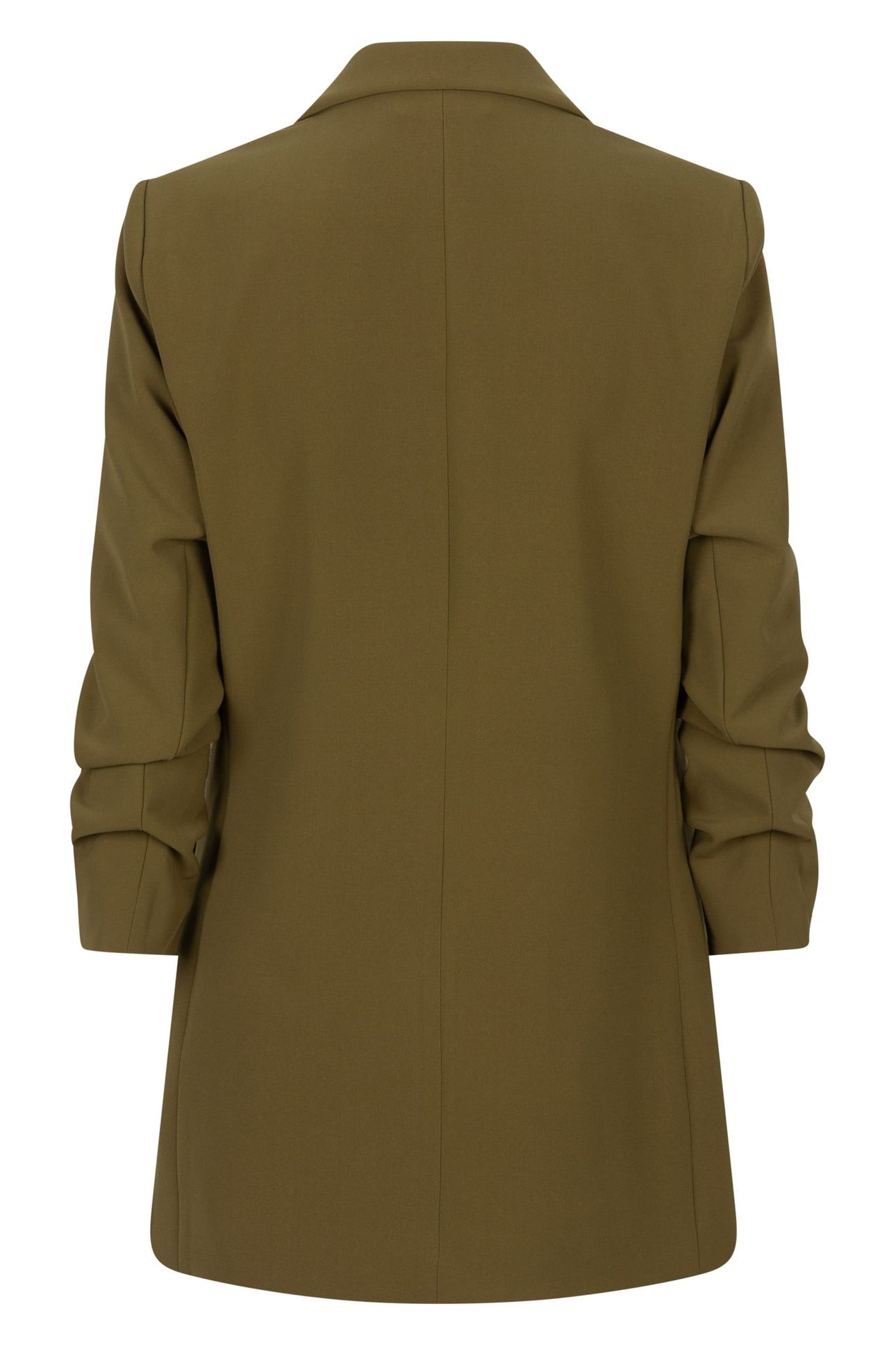 BLAZER GATHERED SLVE CITY MOSS GREEN 6