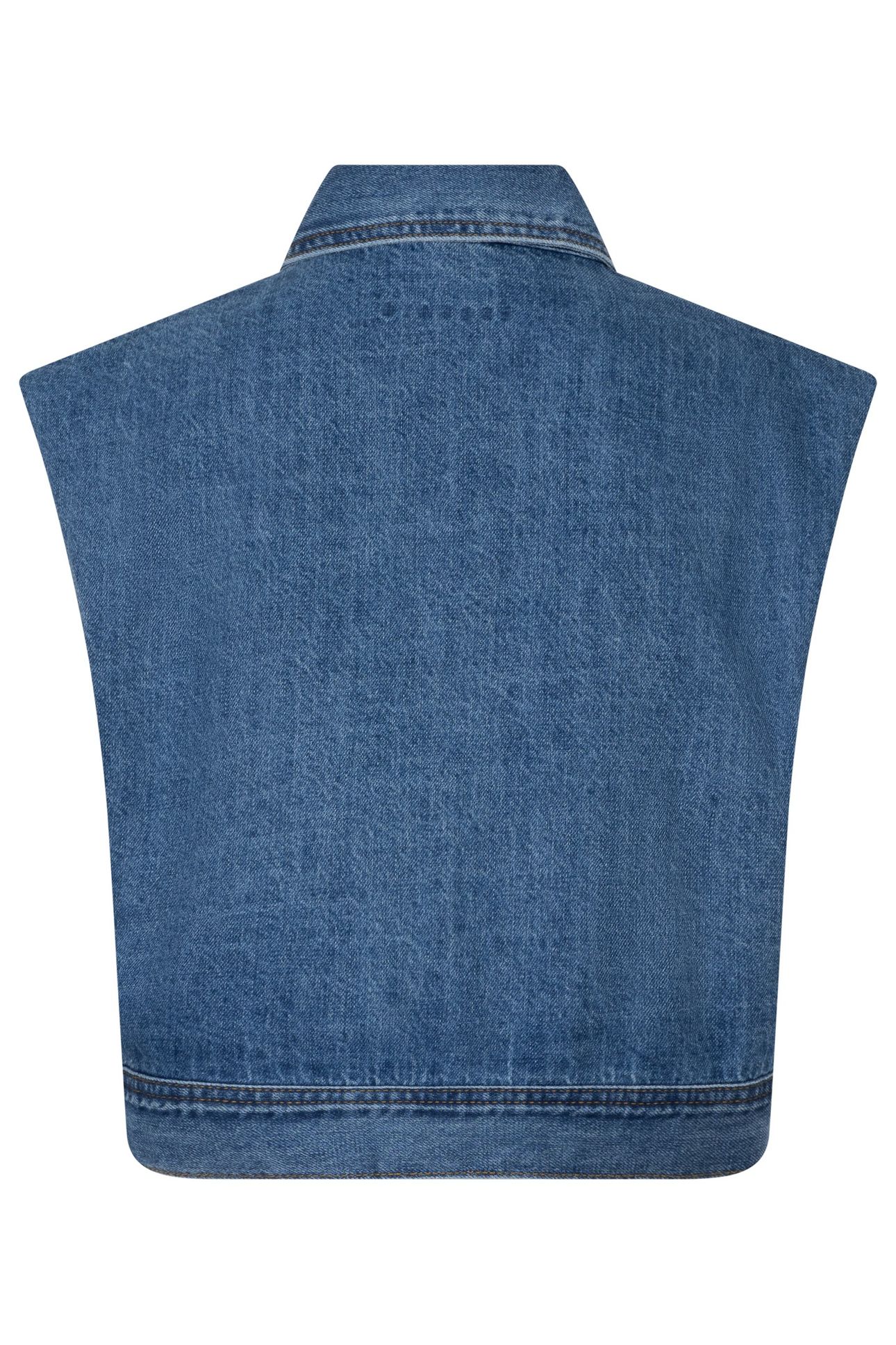 GILET DENIM STONES JEANS BLUE 9