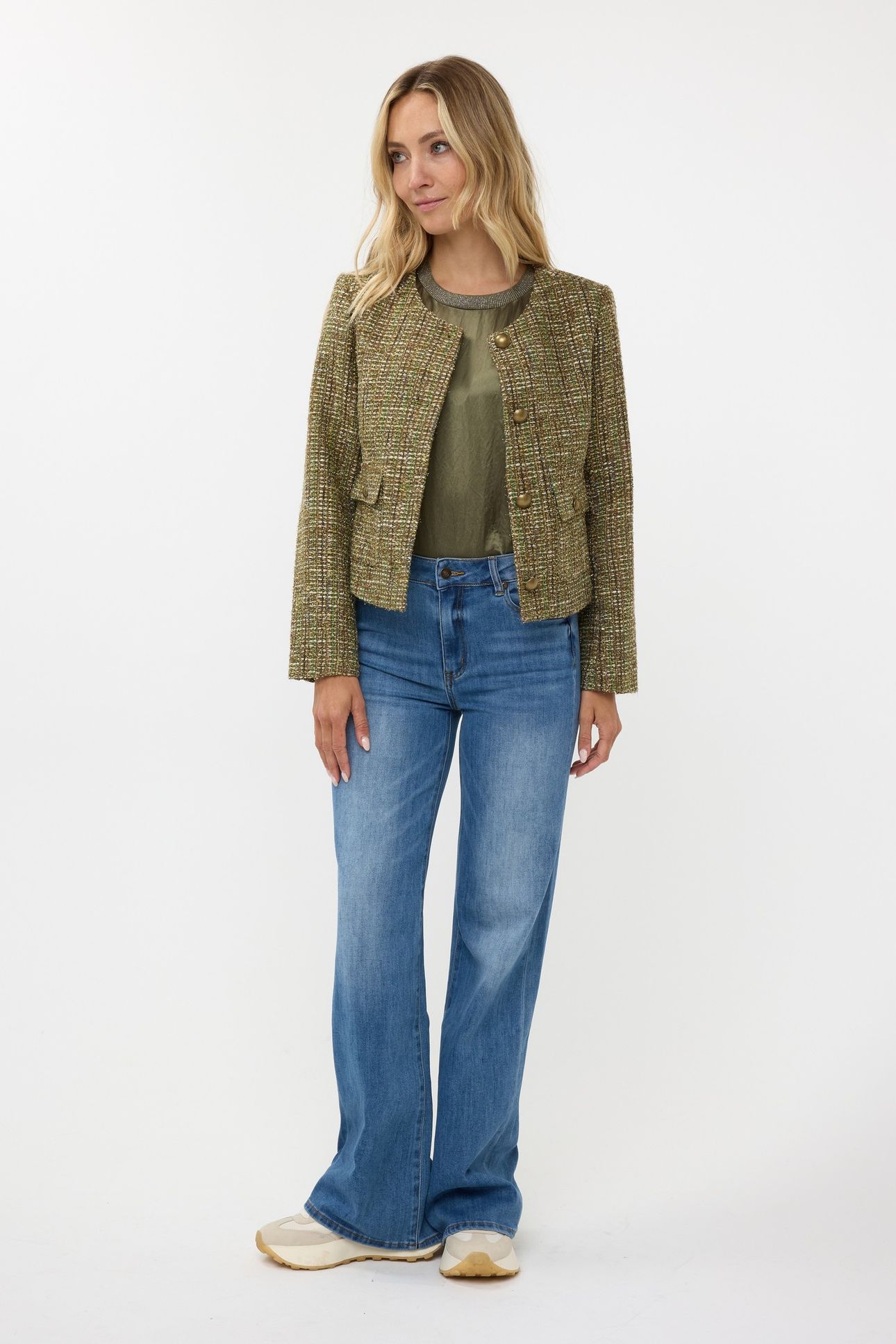BLAZER TWEED MULTI COLOR 3