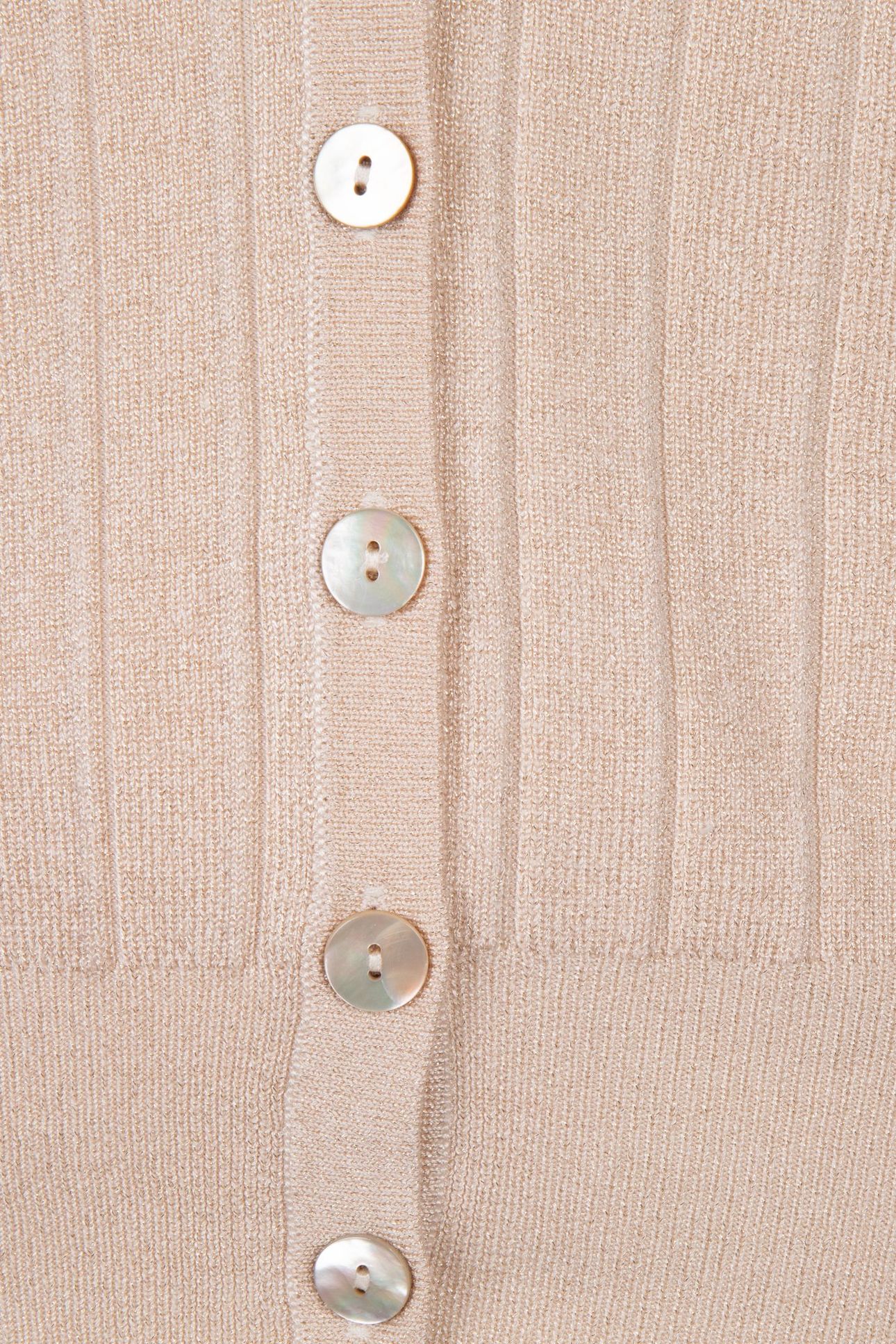 CARDIGAN RIB LUREX LIGHT SAND 7