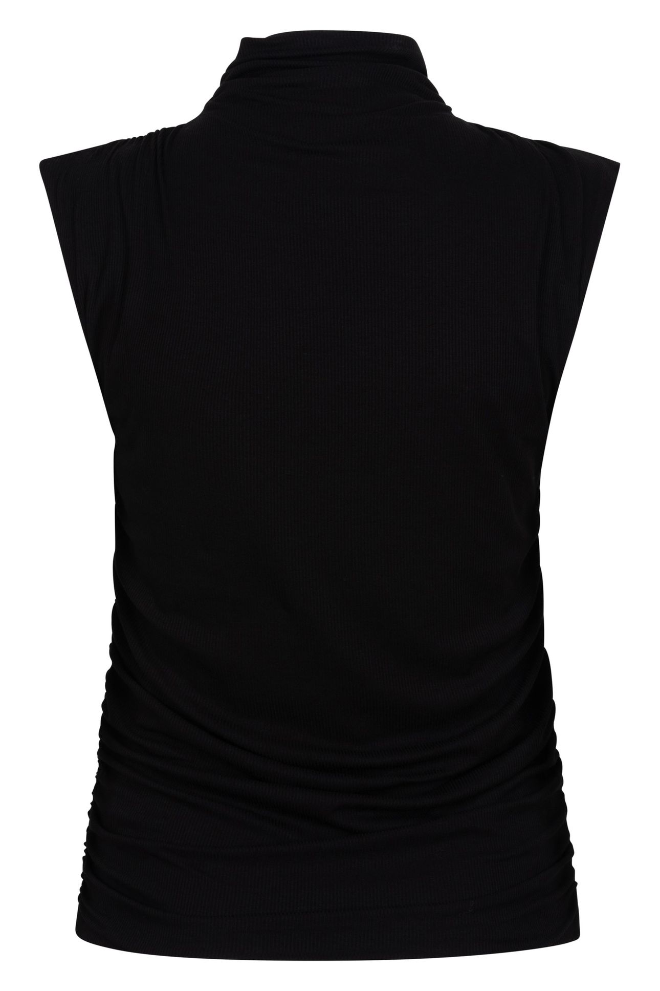 TOP WRINKLES RIB BLACK 5