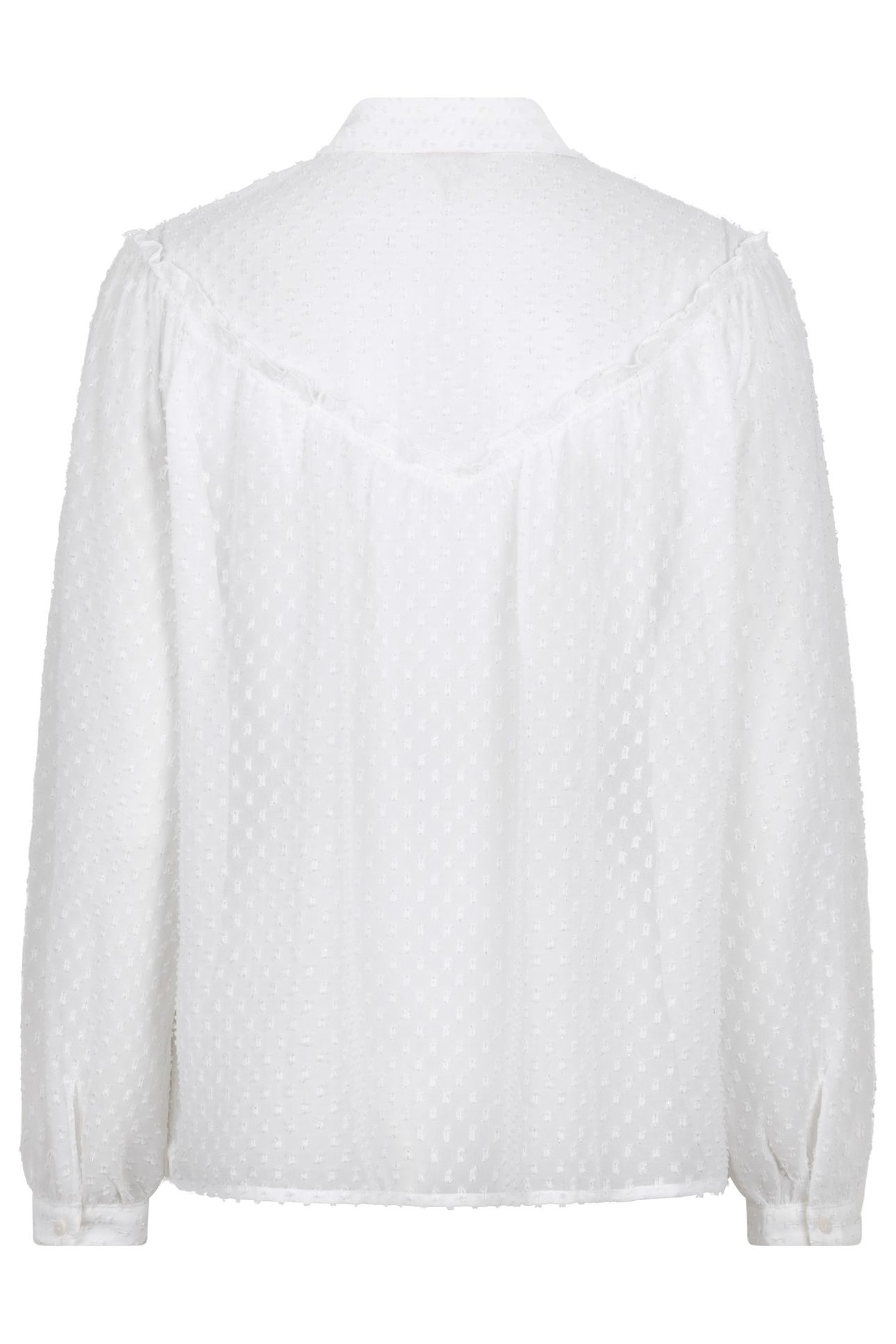BLOUSE PLUMETIS SMOCK OFF WHITE 2