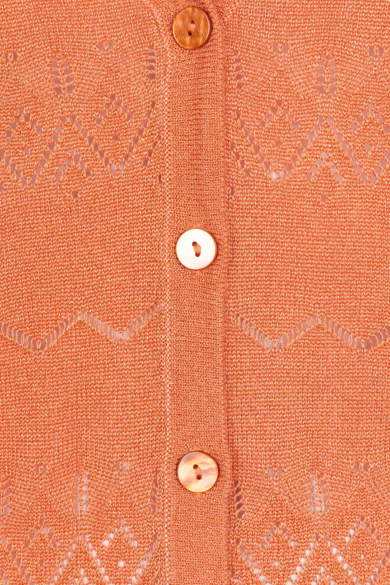 CARDIGAN S/SLV LUREX AMBER GLOW 7