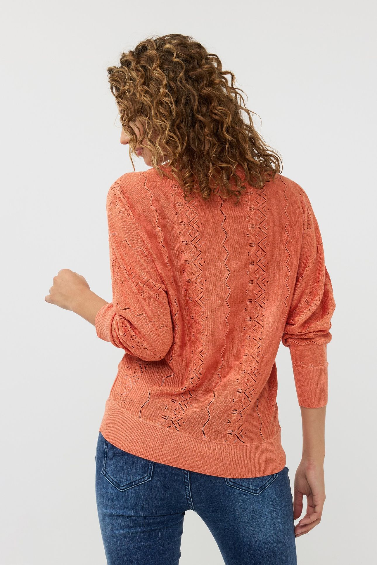 SWEATER BATWING LUREX AMBER GLOW 4