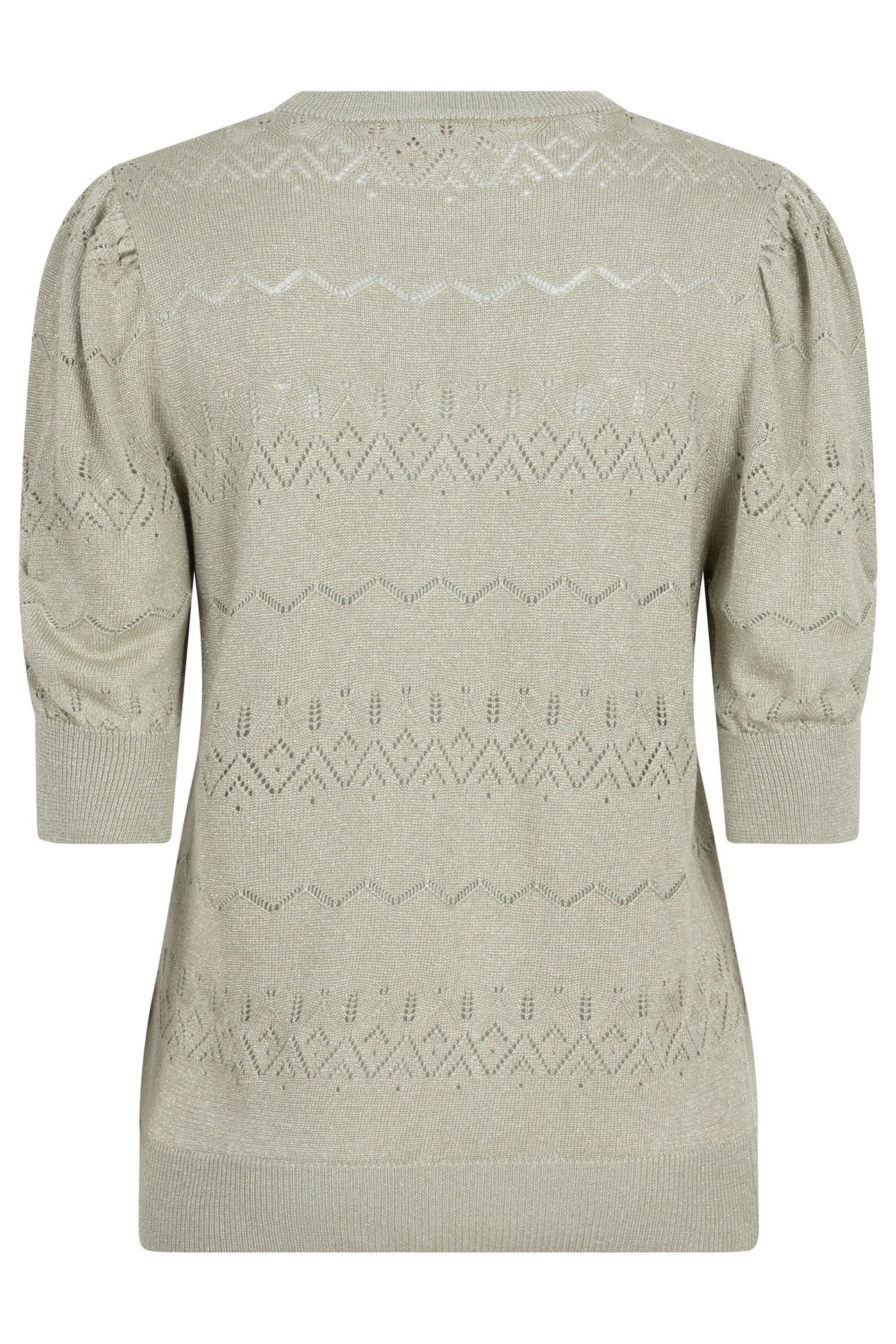 SWEATER S/SLVE LUREX JADE 2