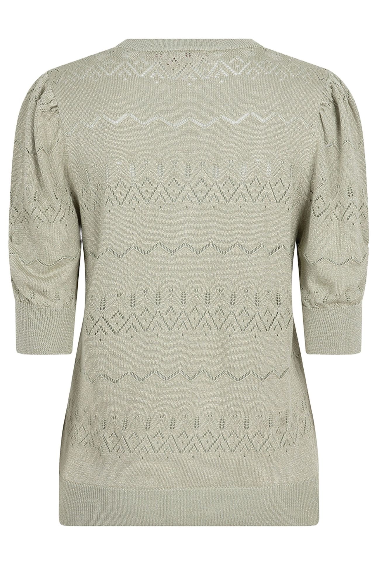 SWEATER S/SLVE LUREX JADE 4