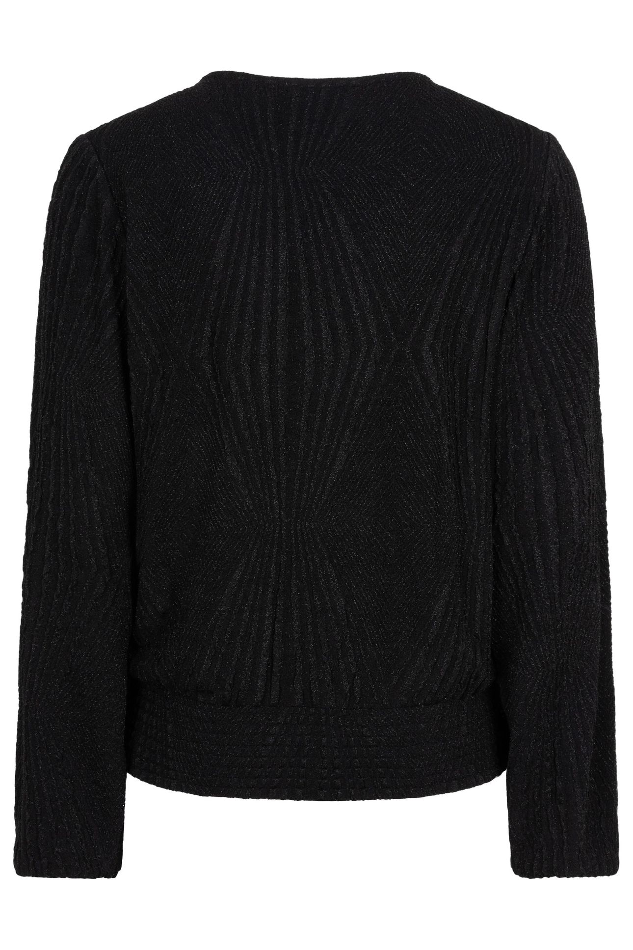 BLOUSE JACQUARD SJ BLACK 5