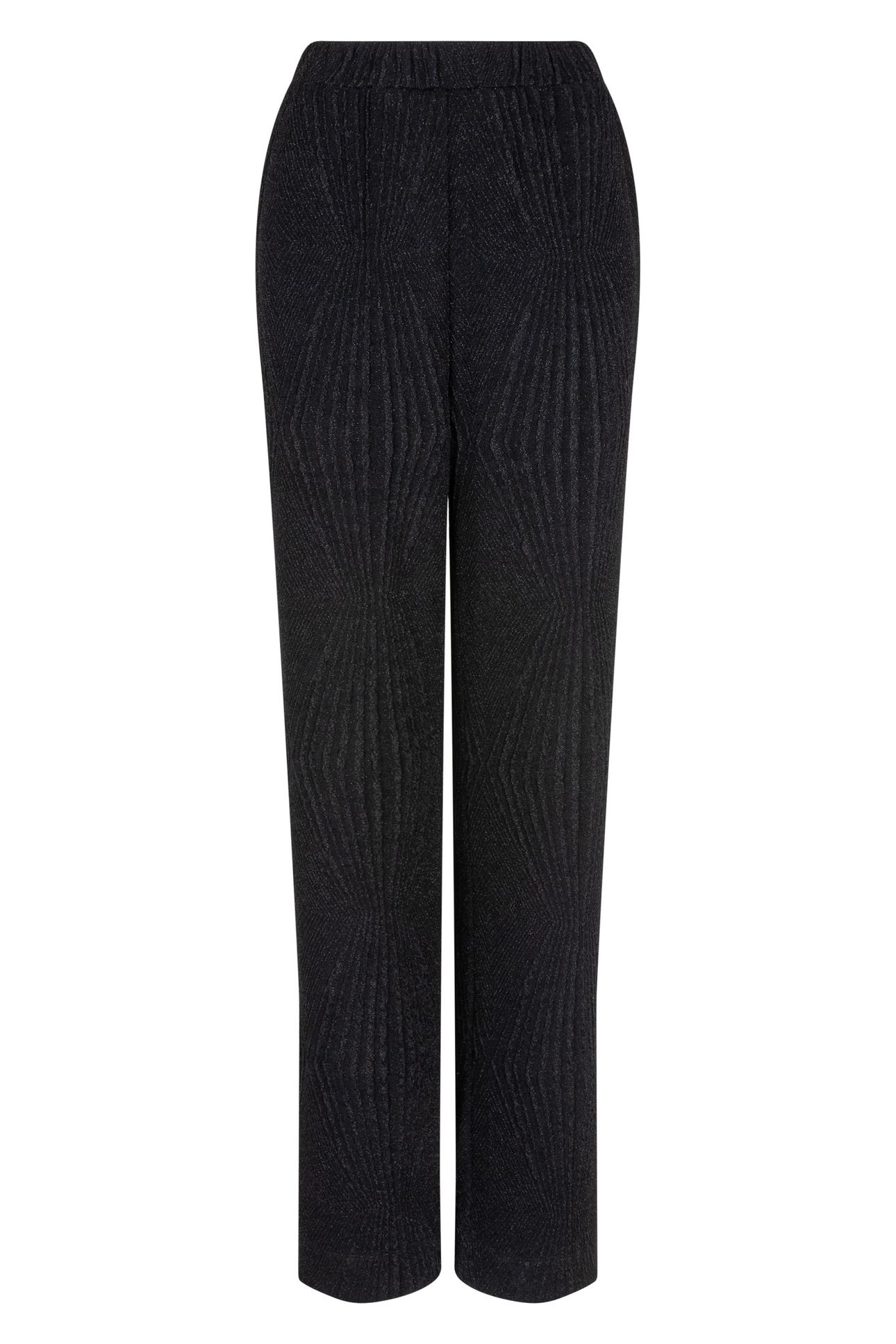 TROUSERS JACQUARD SJ BLACK 3