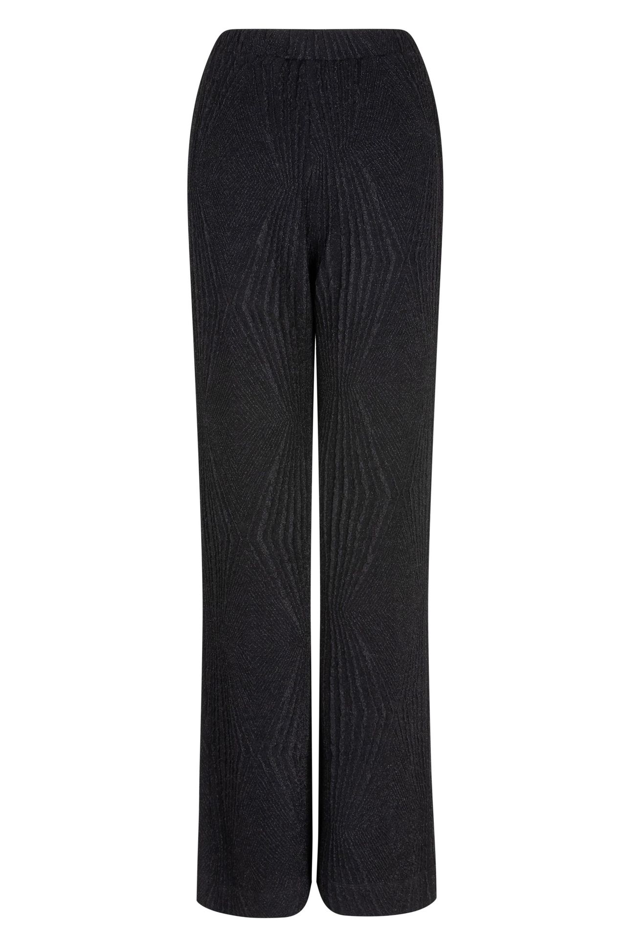 TROUSERS JACQUARD SJ BLACK 4