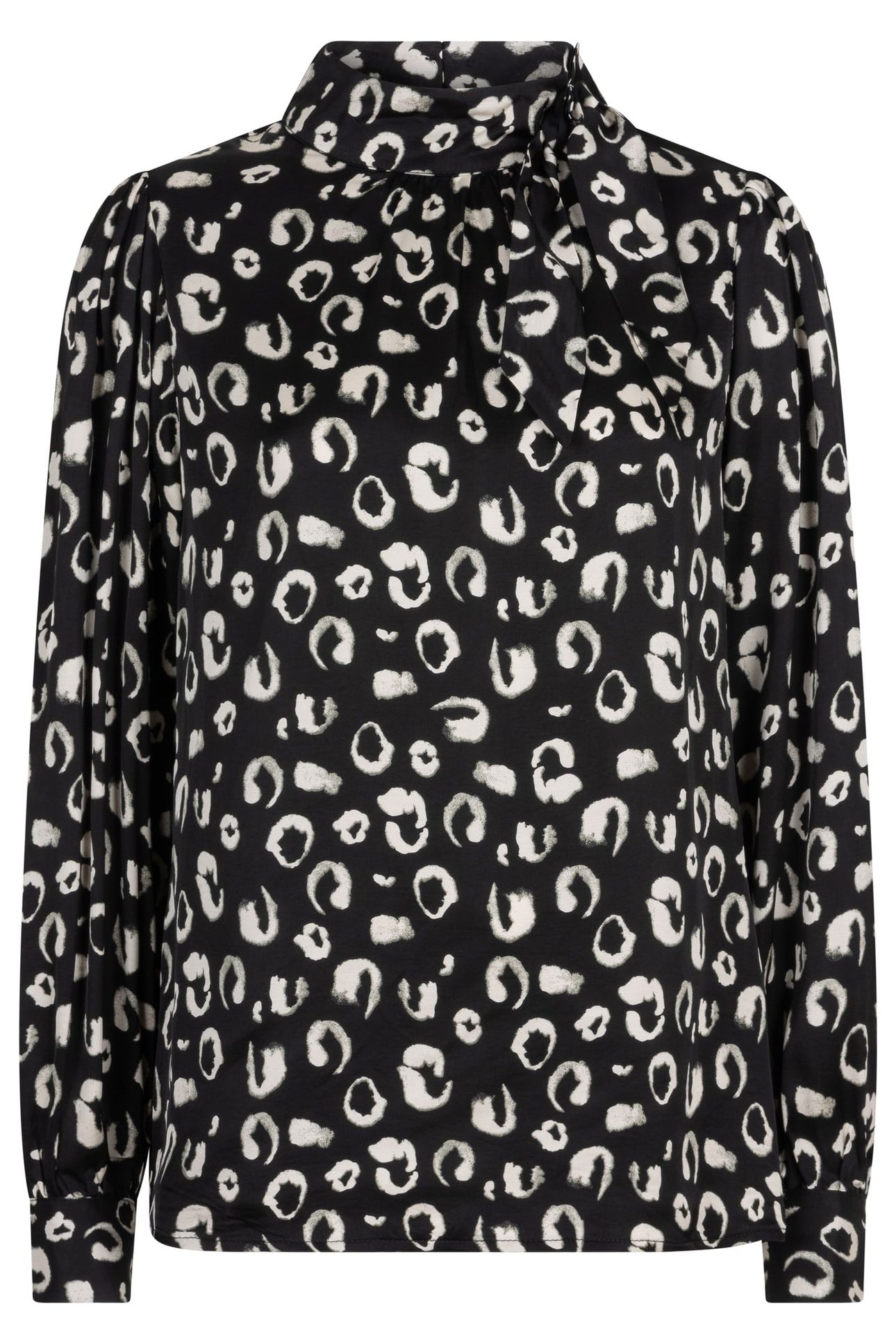 BLOUSE BOW WILDERNESS PRINT 3
