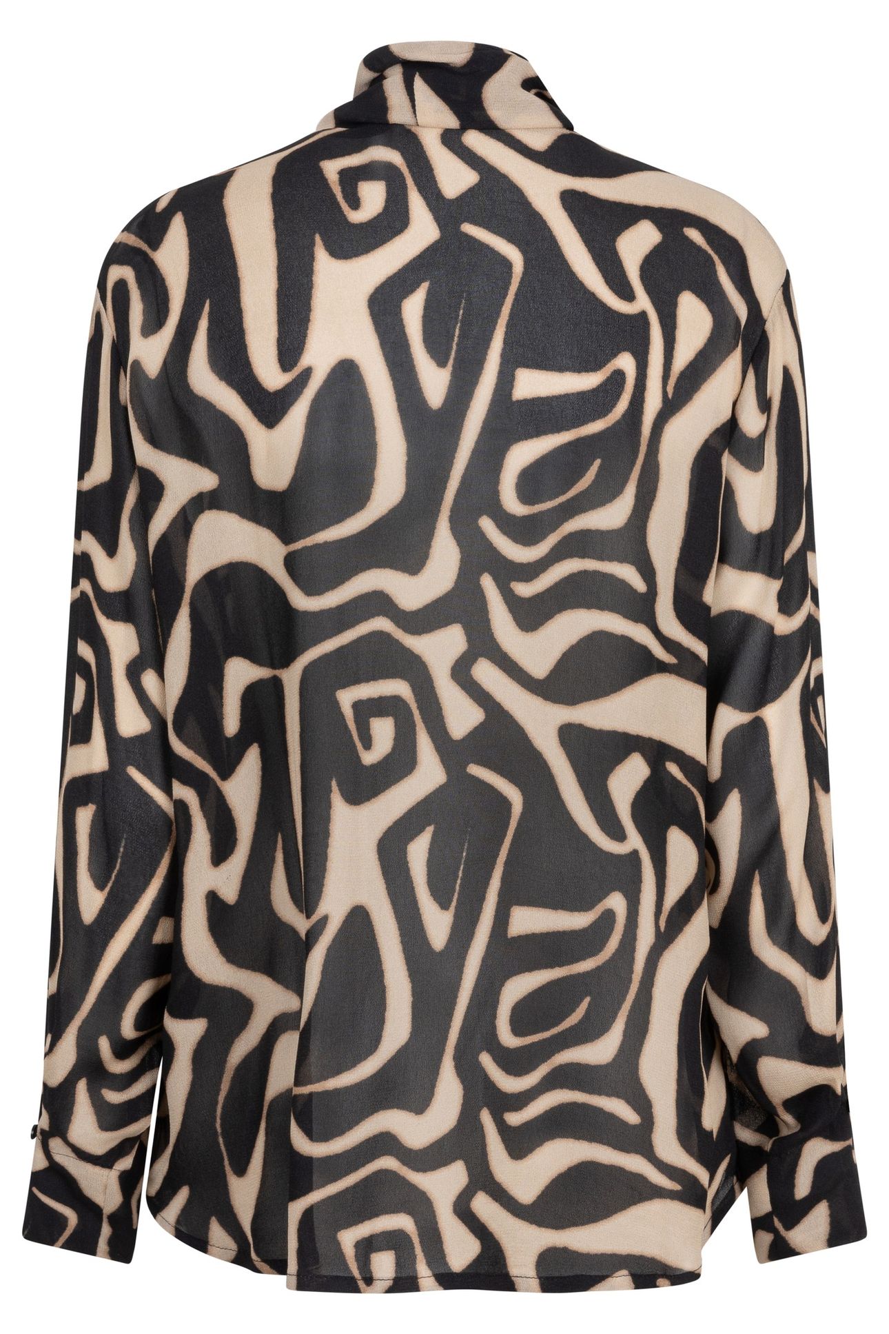BLOUSE SHAWL COLLAR HARMONY PRINT 5