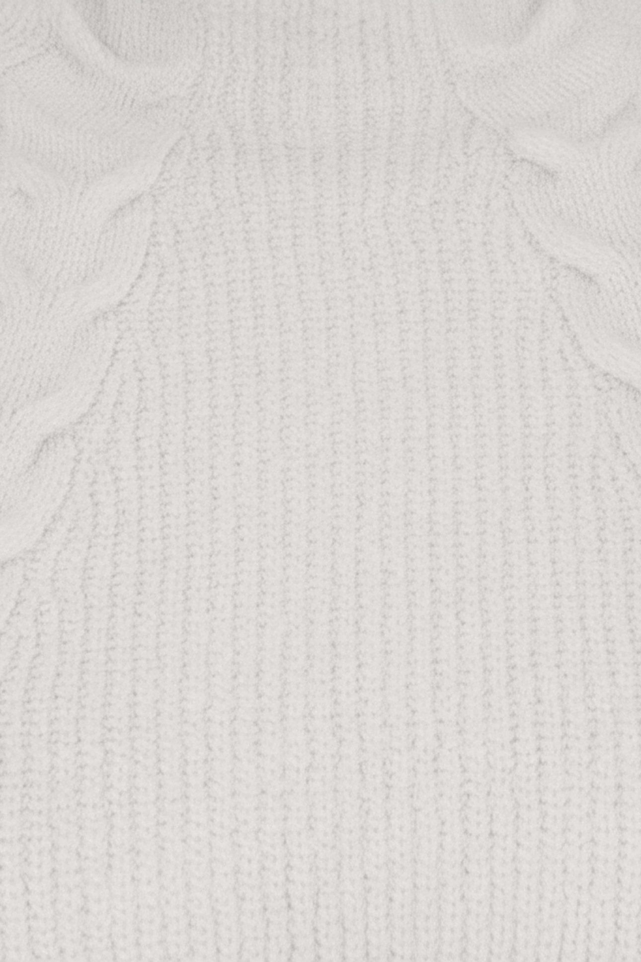 SWEATER OBLIQUE CABLE LIGHT GREY 3