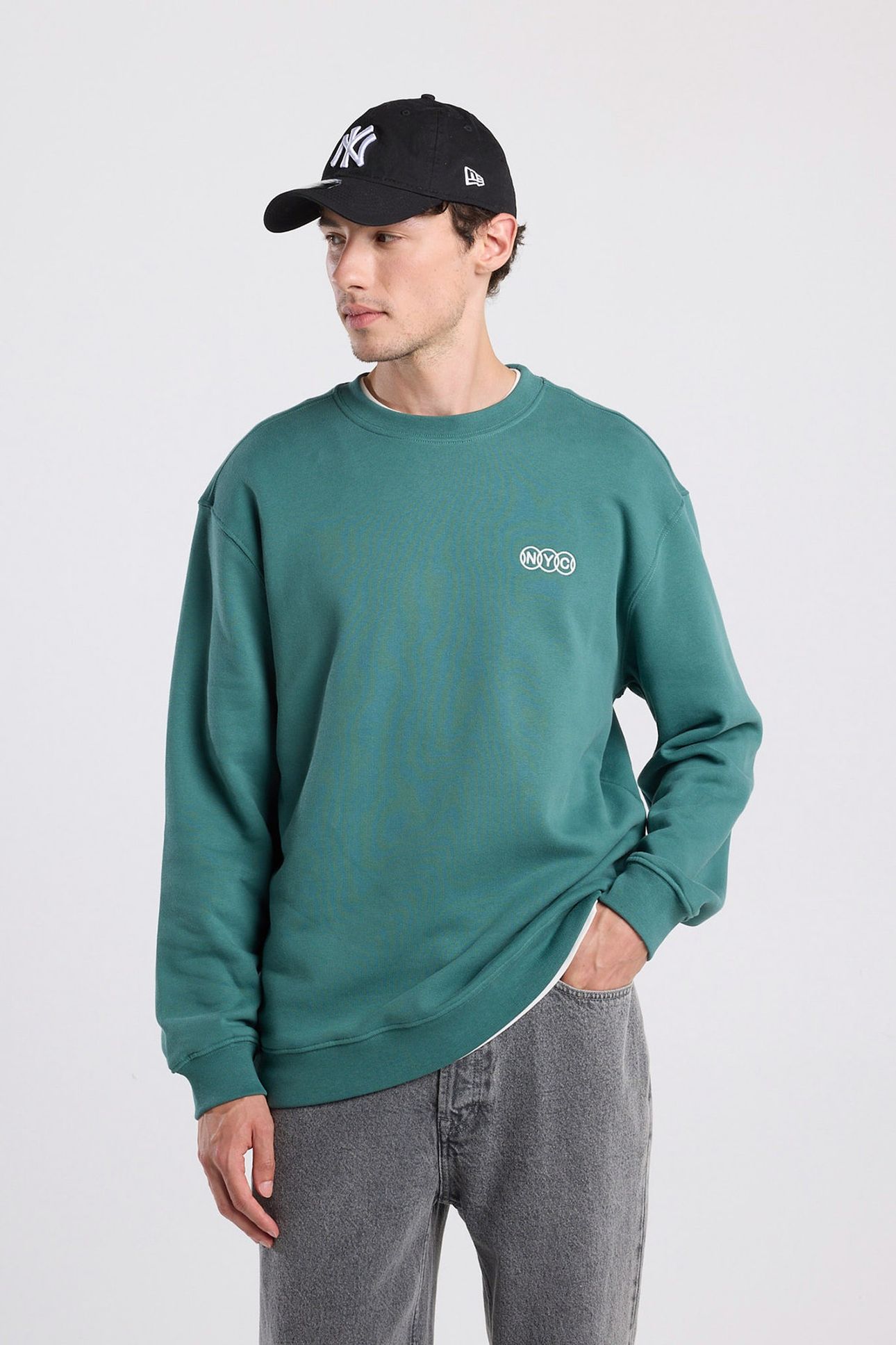 SWEN CREW SEA GREEN 1