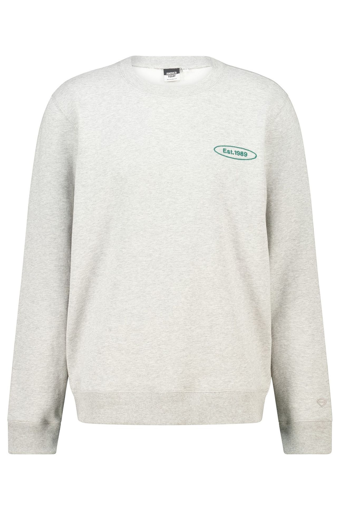 STEPHAN CREW MID GREY MELANGE 5