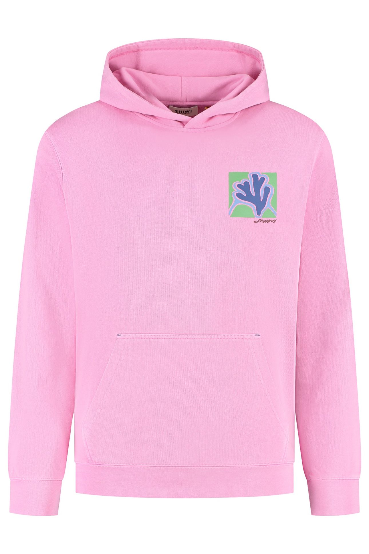 LEO REGULAR FIT SLOW PACE HOODIE PINK DUSK 5