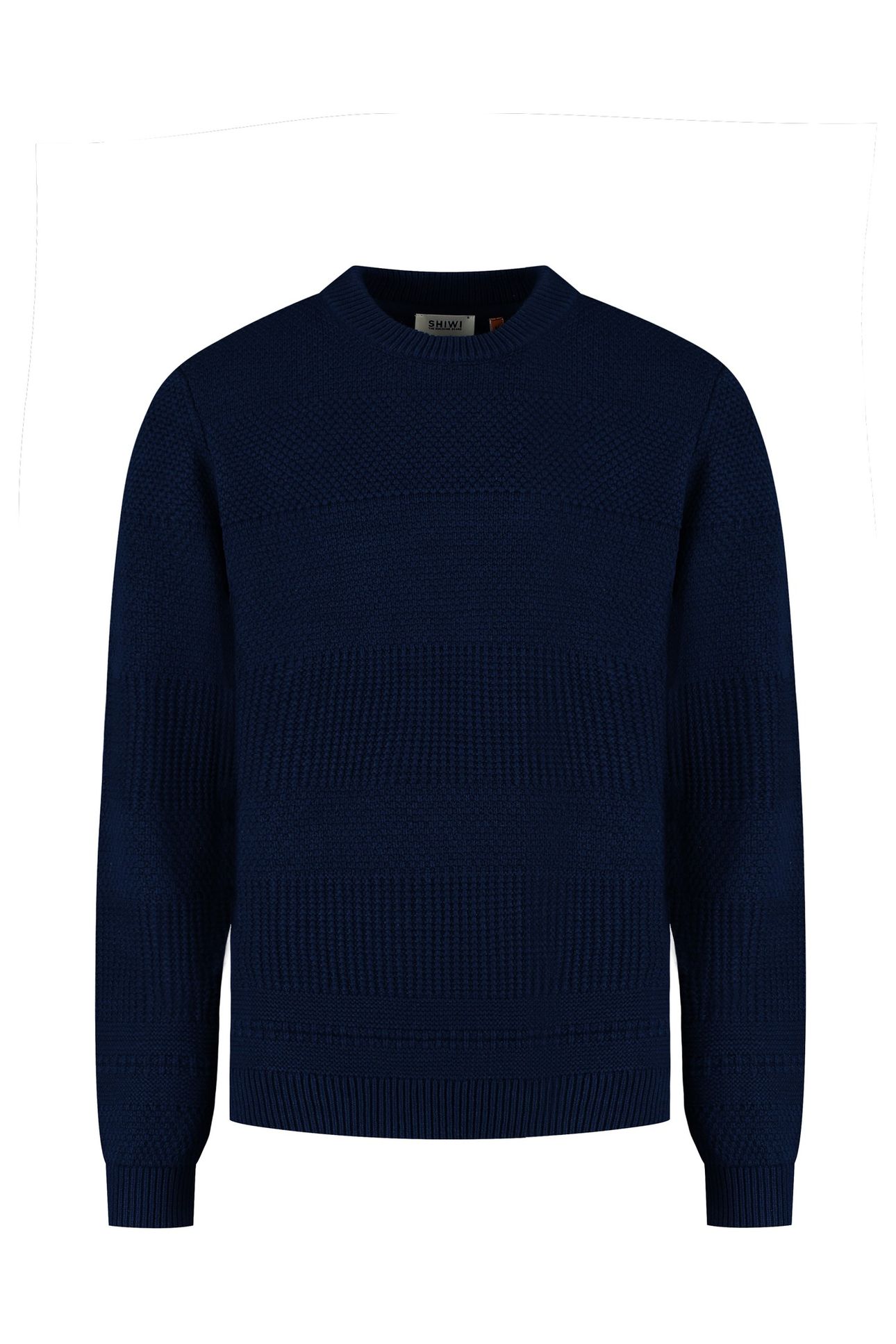 PERRY REGULAR FIT STRUCTURED PULLOVER BLUE DARK NAVY 4