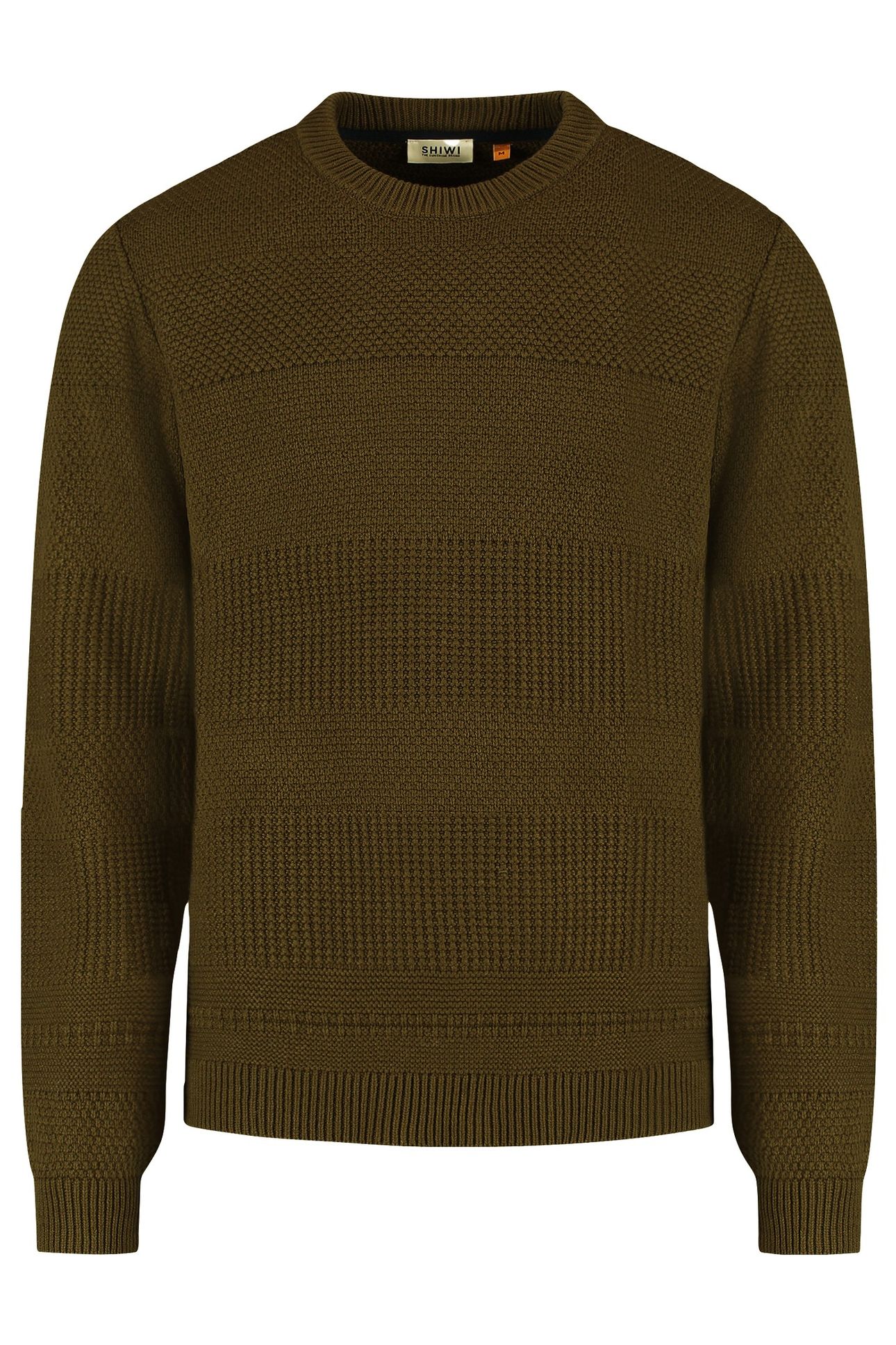 PERRY REGULAR FIT STRUCTURED PULLOVER GREEN OLIVE 6