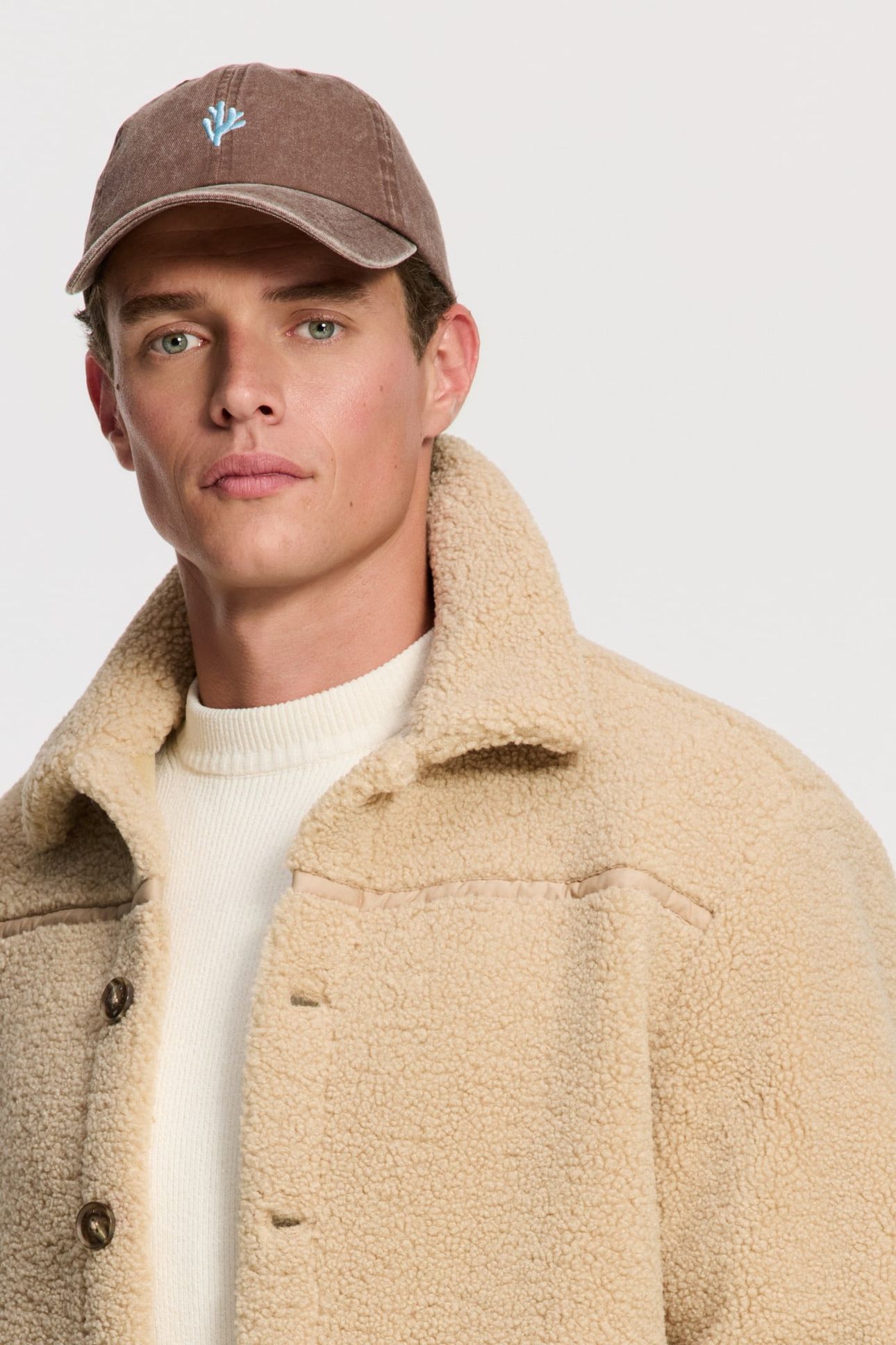 SYD TEDDY JACKET BEIGE CLAY 6