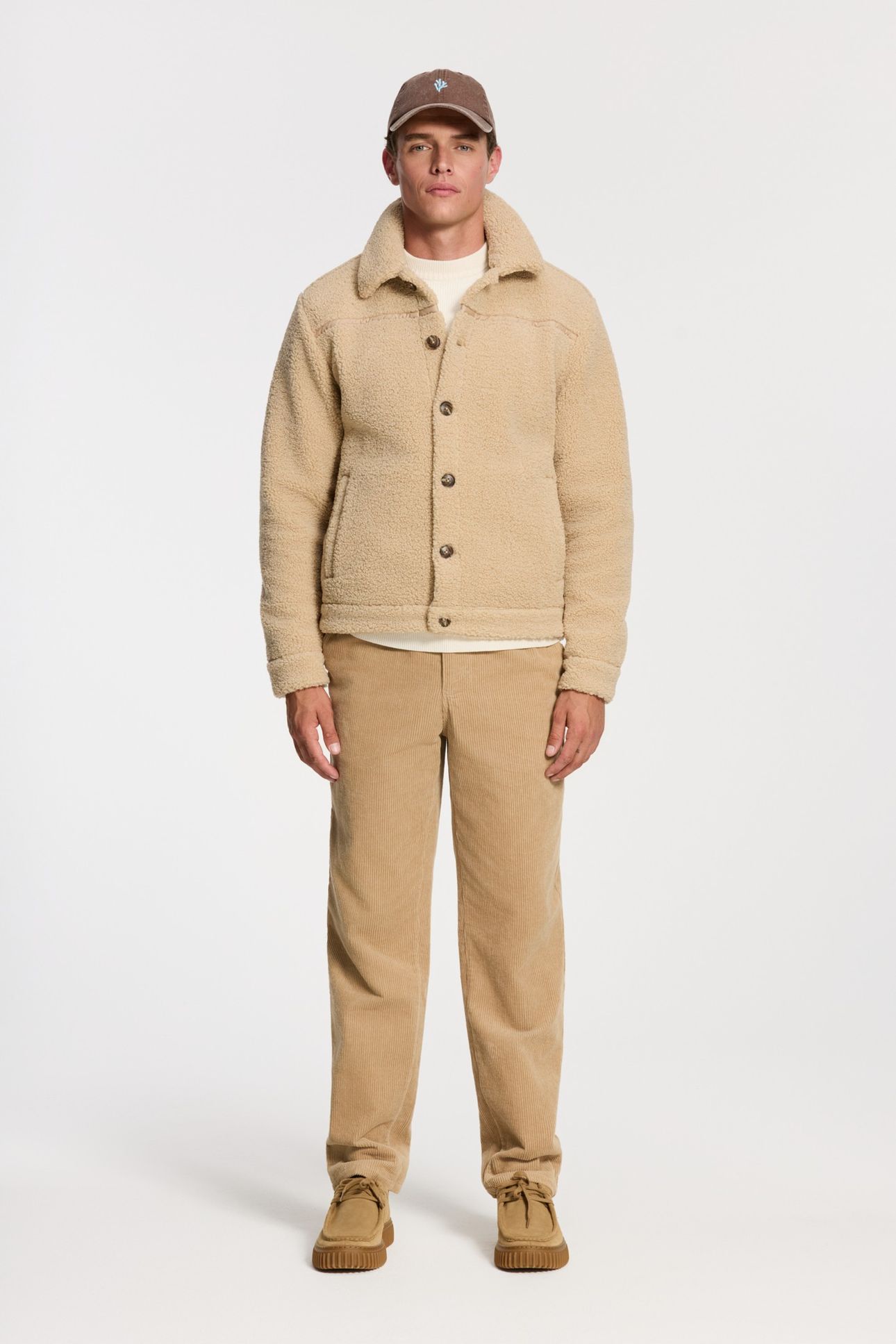 SYD TEDDY JACKET BEIGE CLAY 3