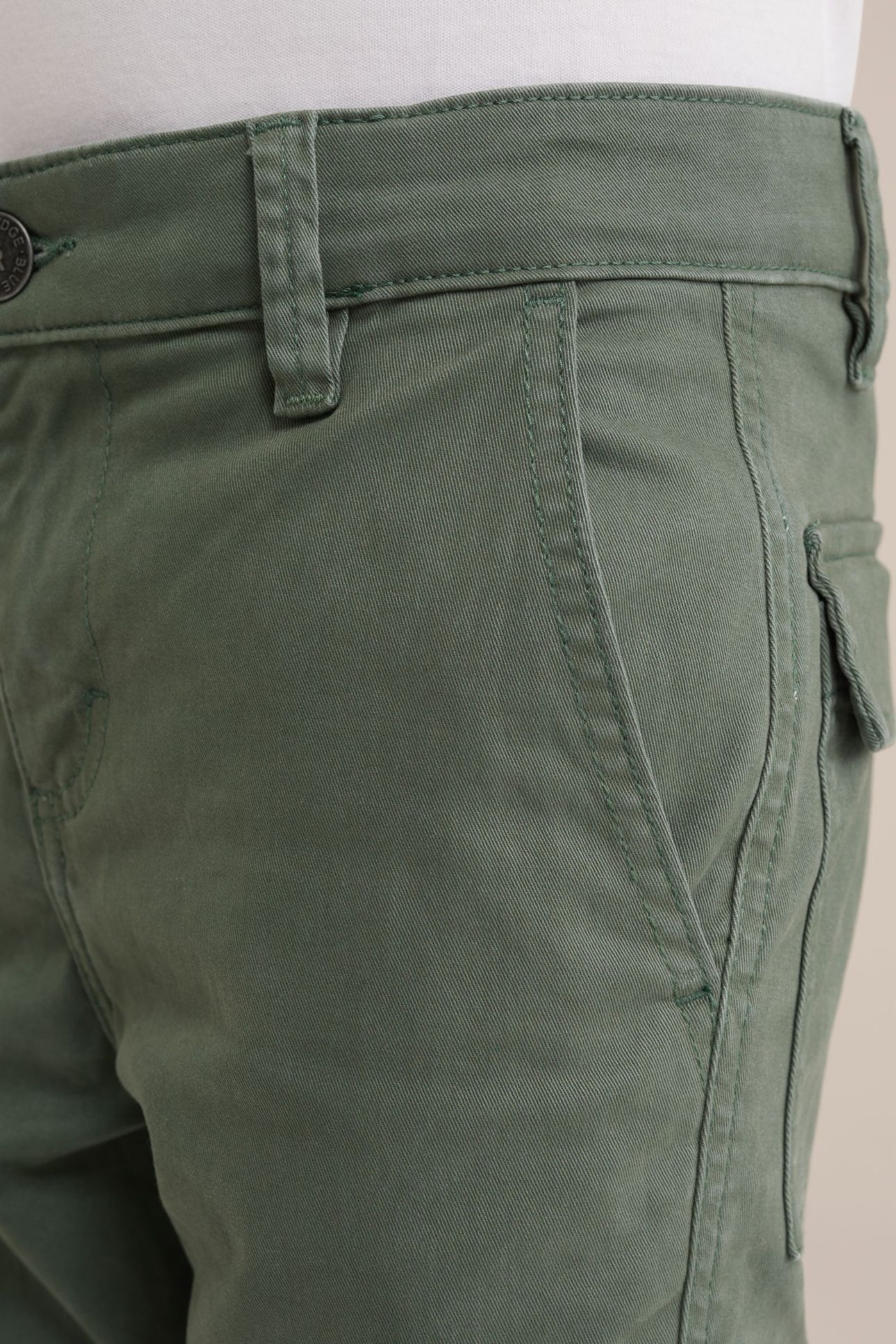 BOYS CARGO PANTS ARMY GREEN 6