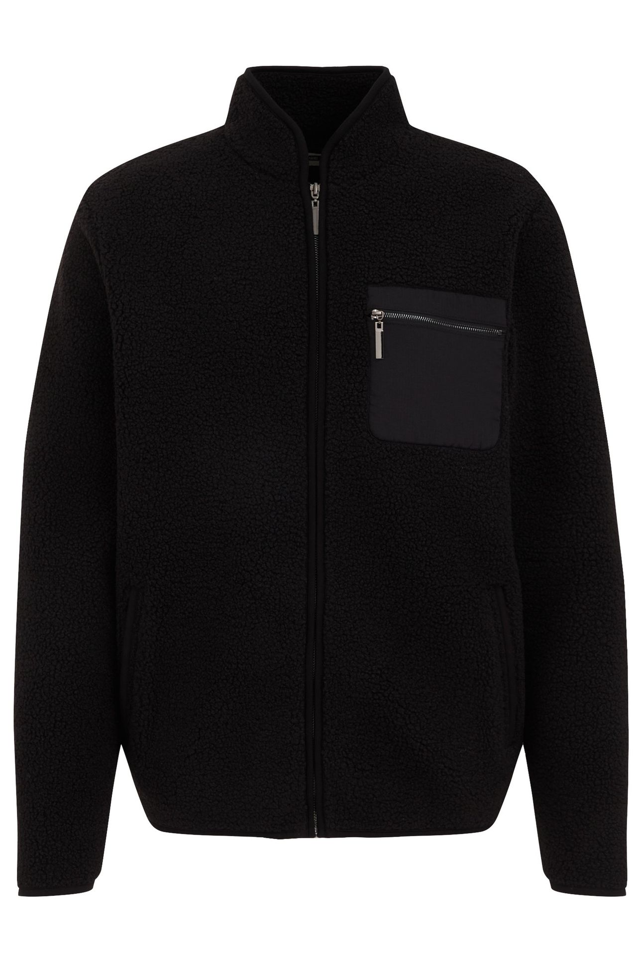 CARDIGAN WITH ZIPPER BLACK 7